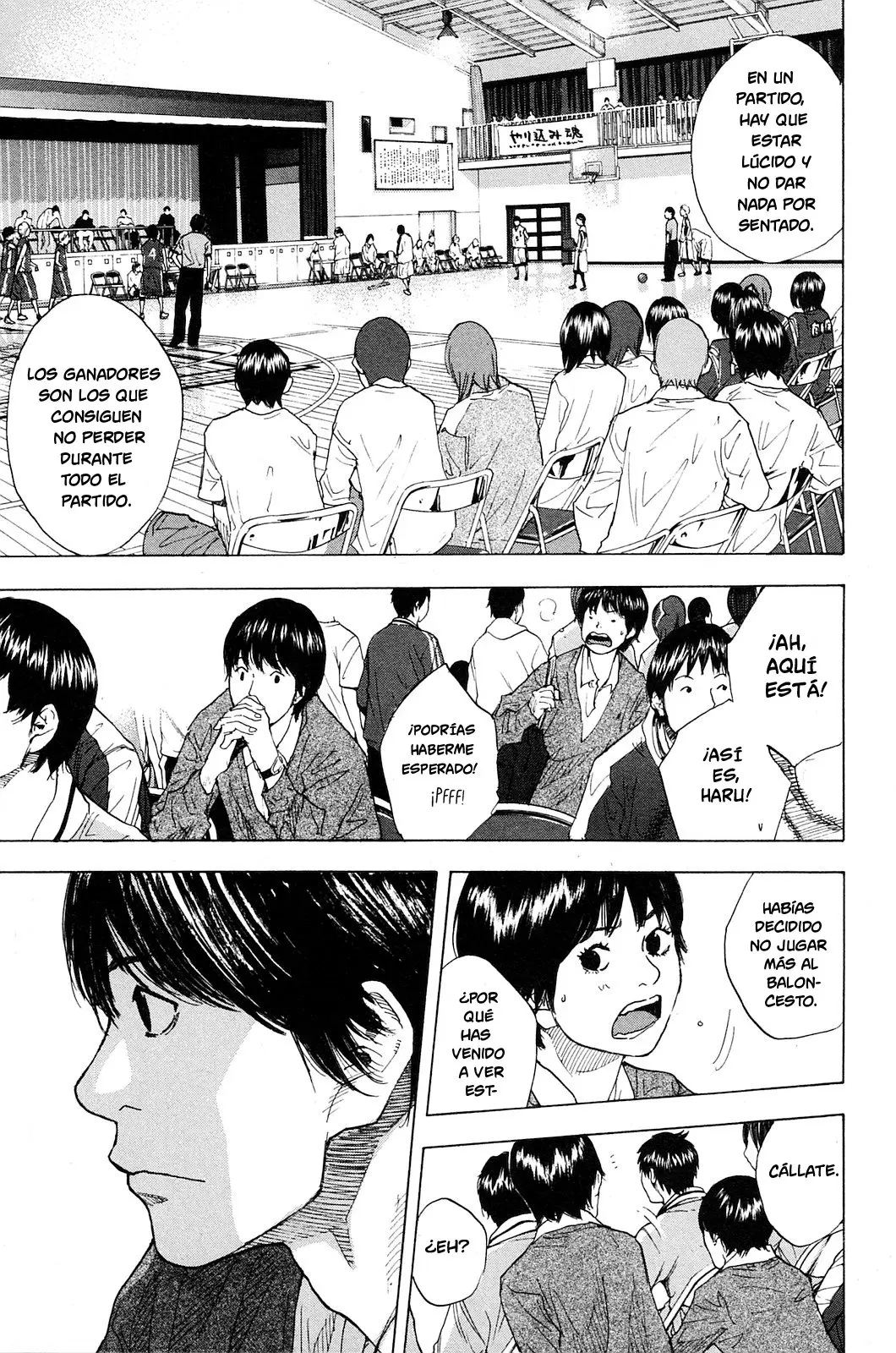 Ahiru no Sora capítulo 217, página 56