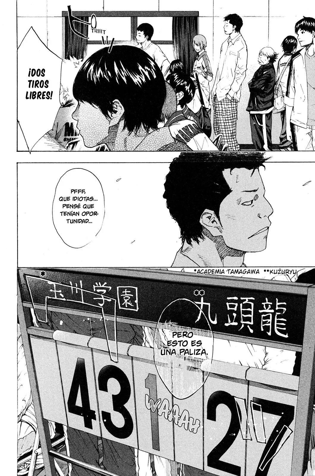 Ahiru no Sora capítulo 217, página 57