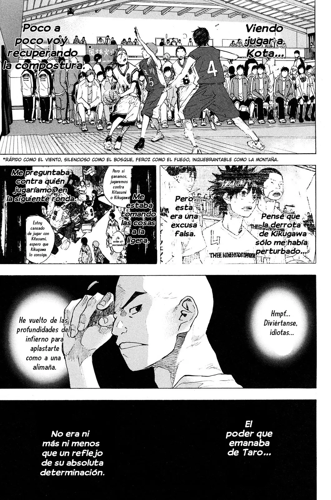 Ahiru no Sora capítulo 219, página 6