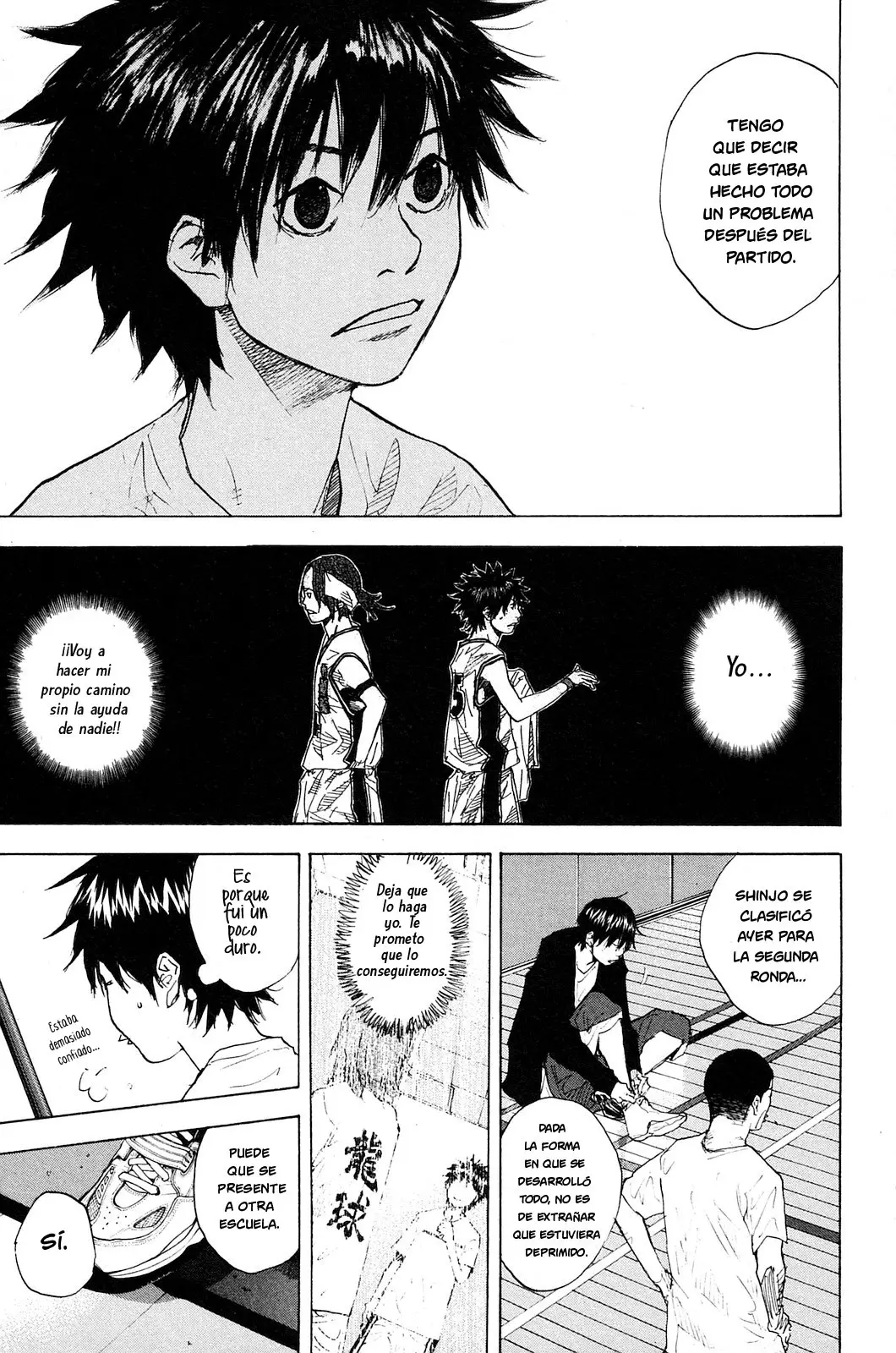 Ahiru no Sora capítulo 221, página 14