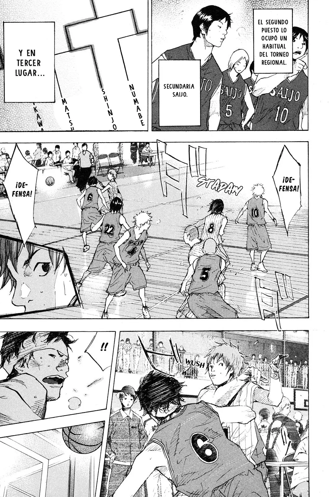 Ahiru no Sora capítulo 222, página 8