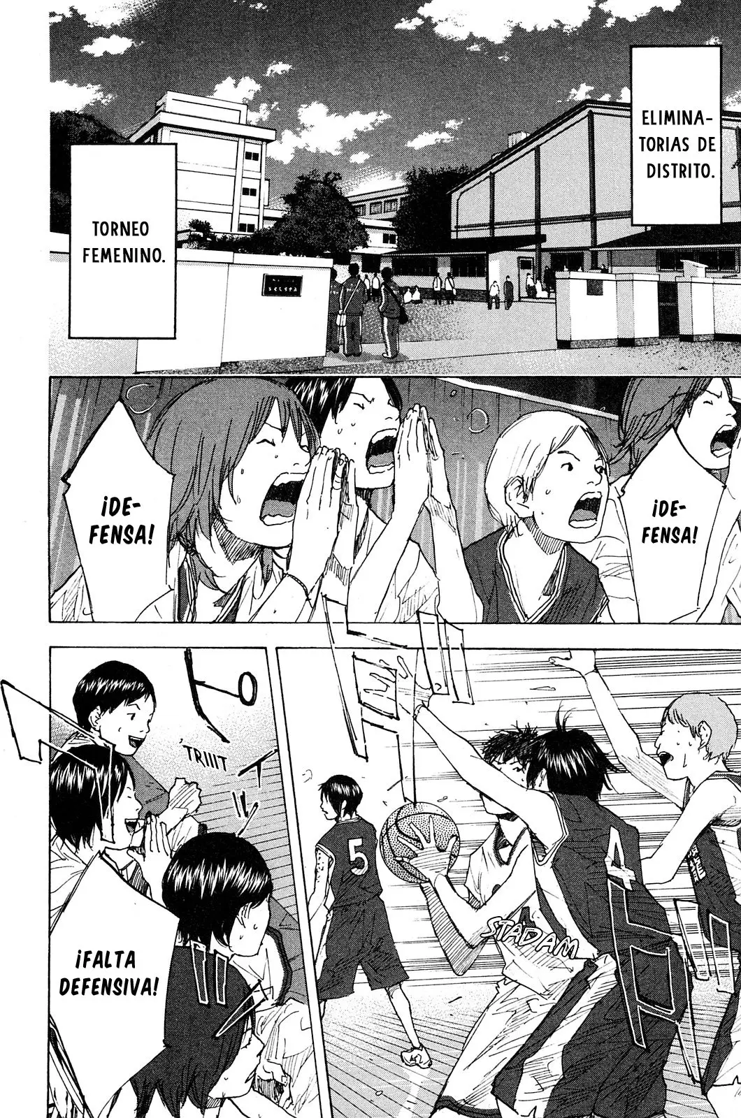 Ahiru no Sora capítulo 222, página 13