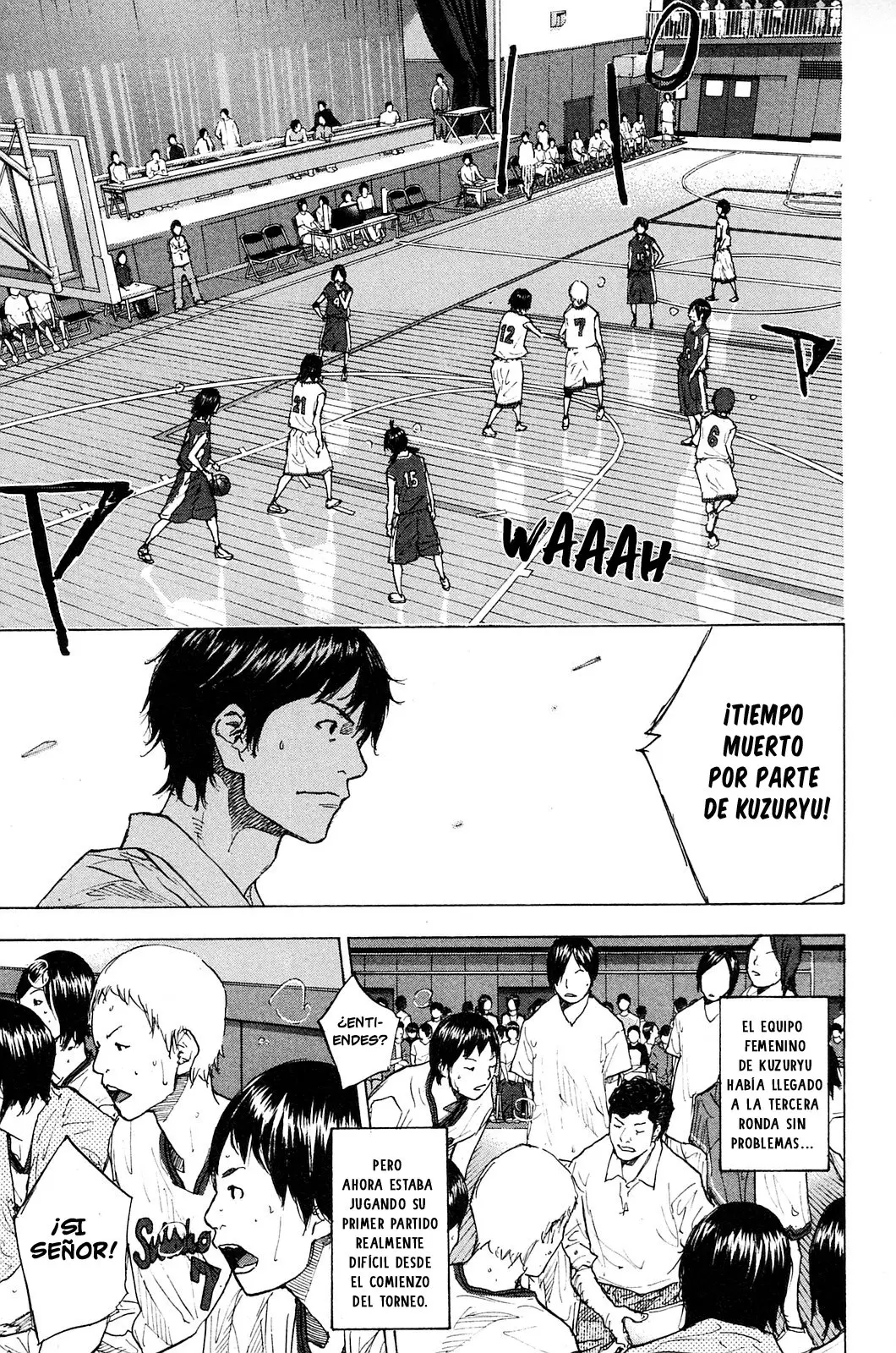 Ahiru no Sora capítulo 222, página 14