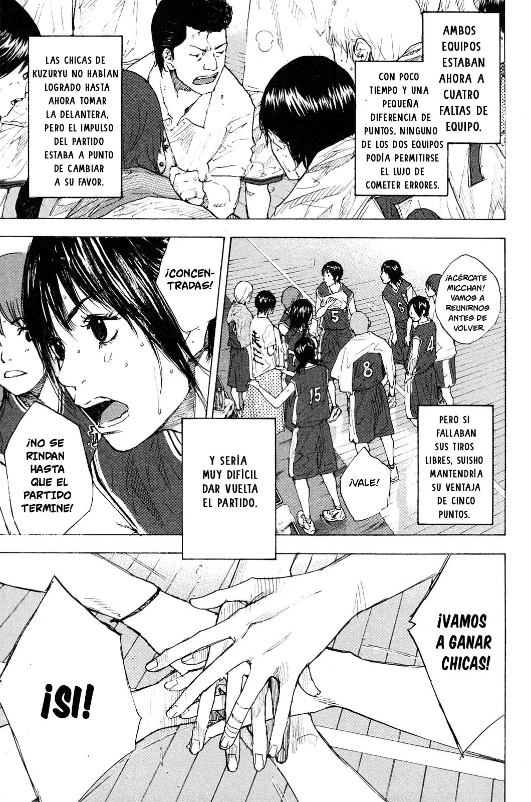 Ahiru no Sora capítulo 222, página 18