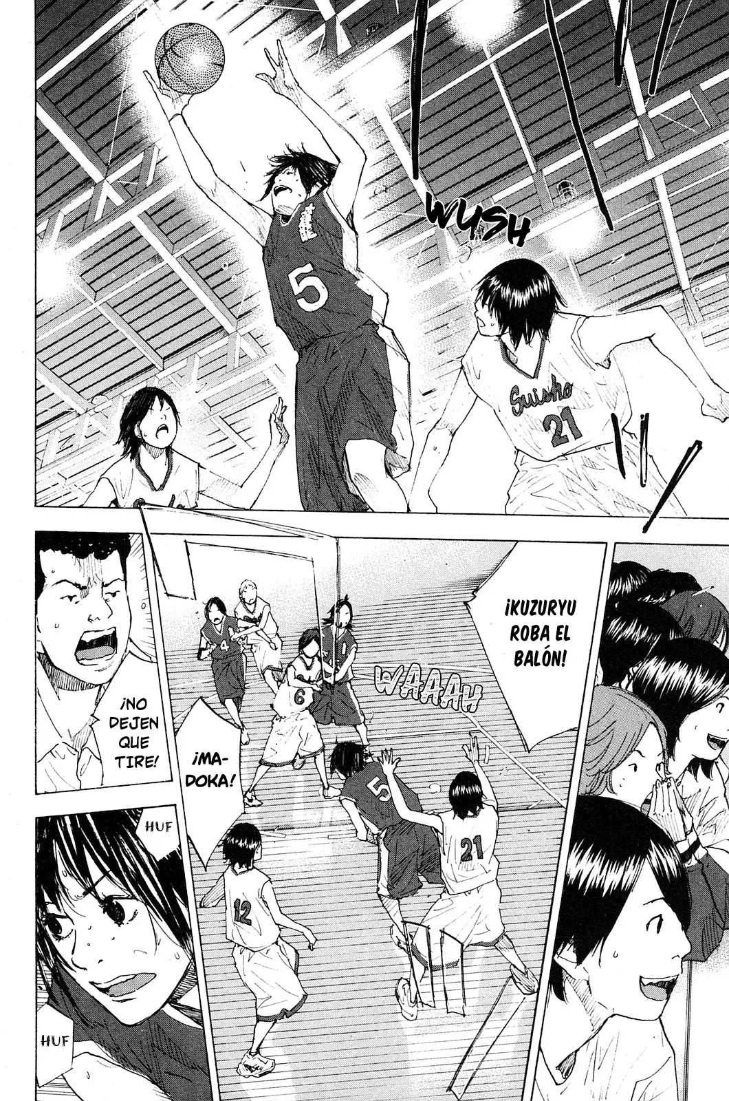 Ahiru no Sora capítulo 222, página 23
