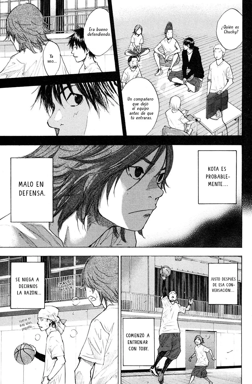 Ahiru no Sora capítulo 224, página 8