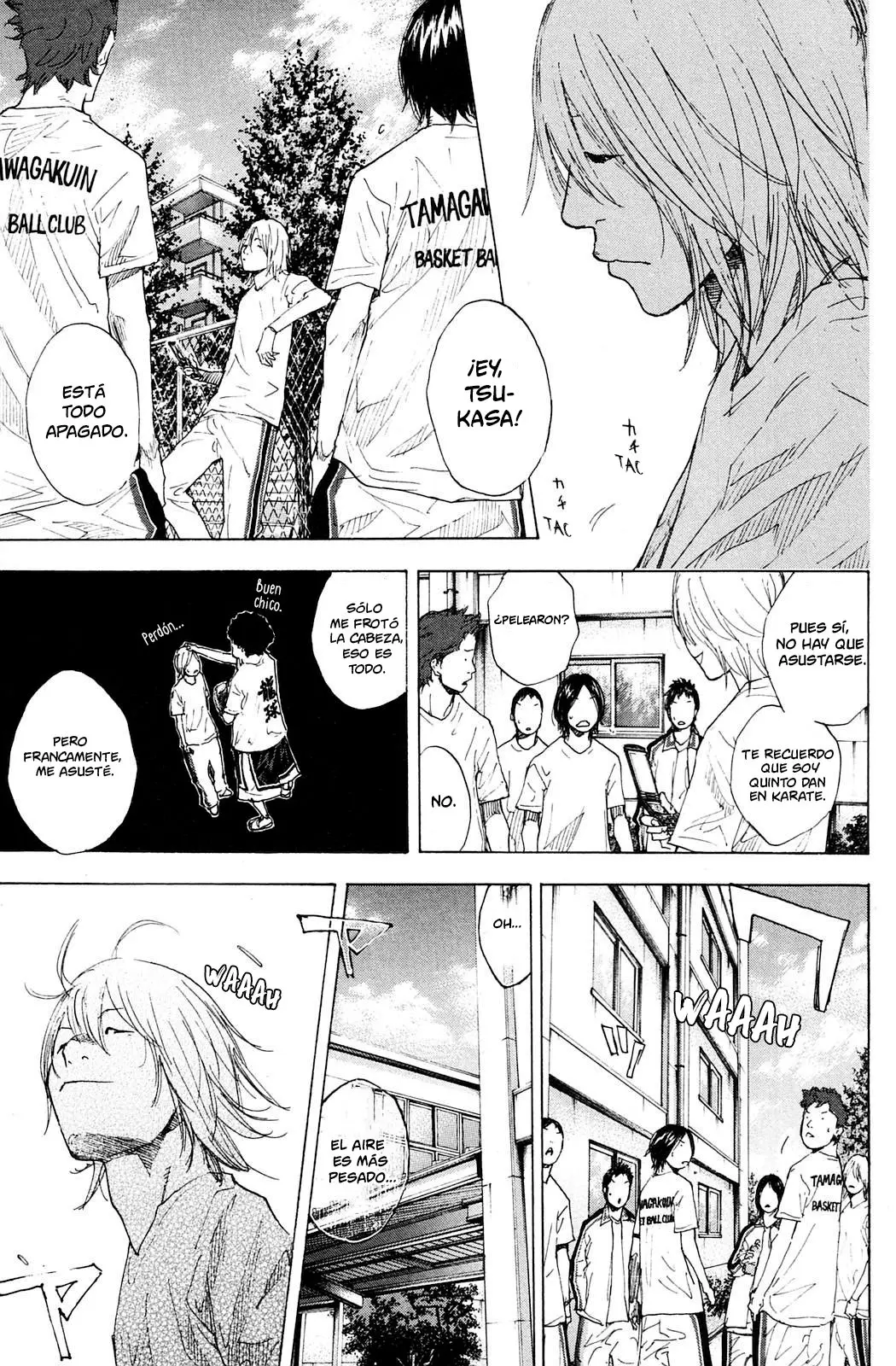 Ahiru no Sora capítulo 230, página 36