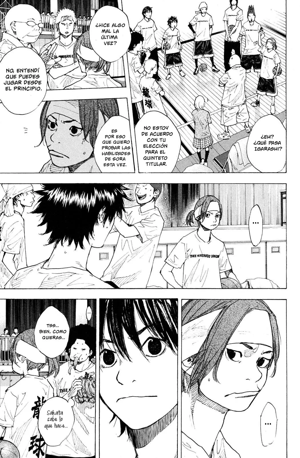 Ahiru no Sora capítulo 233, página 8