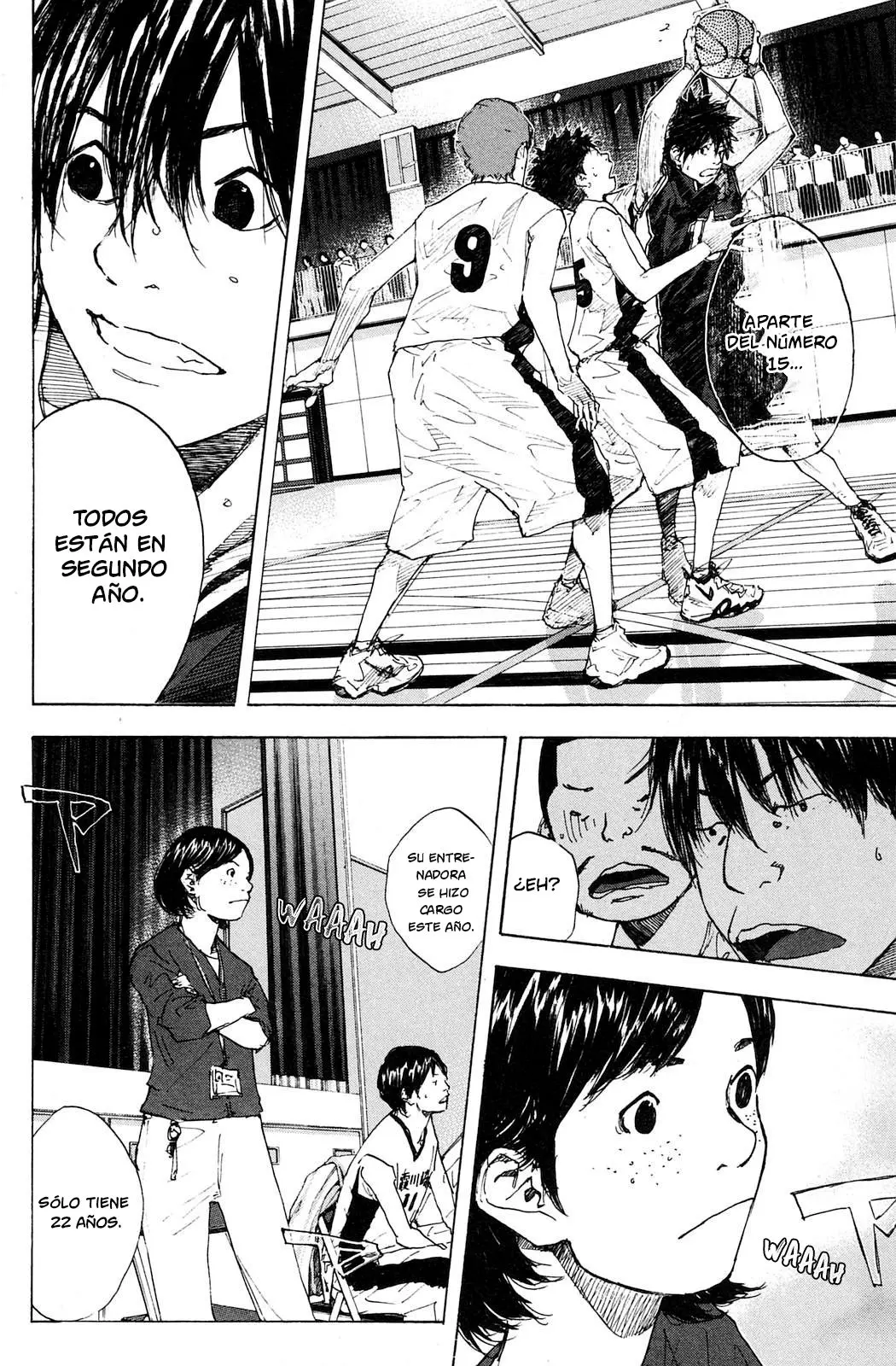Ahiru no Sora capítulo 233, página 21