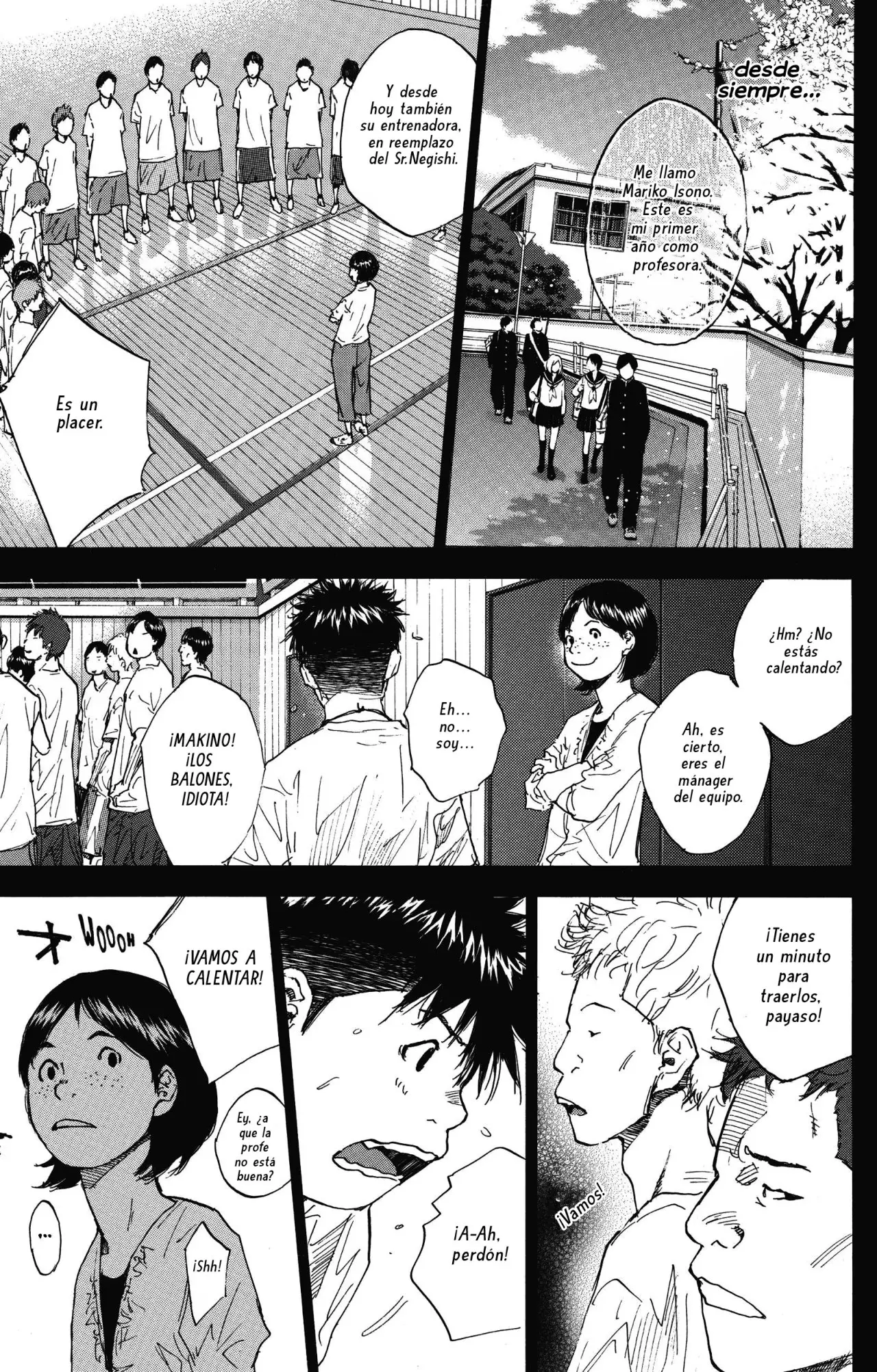 Ahiru no Sora capítulo 234, página 13