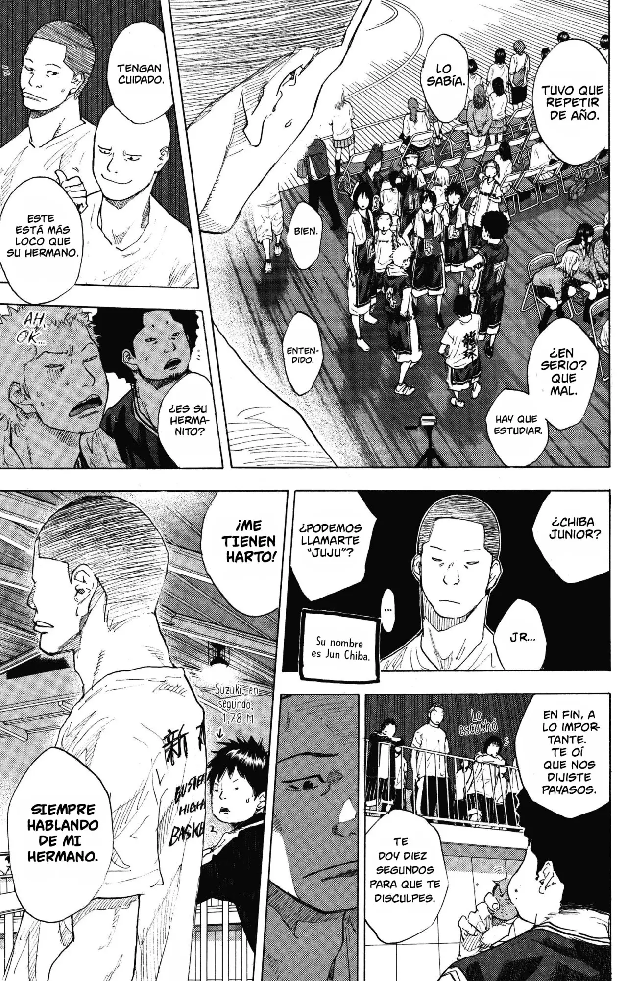 Ahiru no Sora capítulo 235, página 56