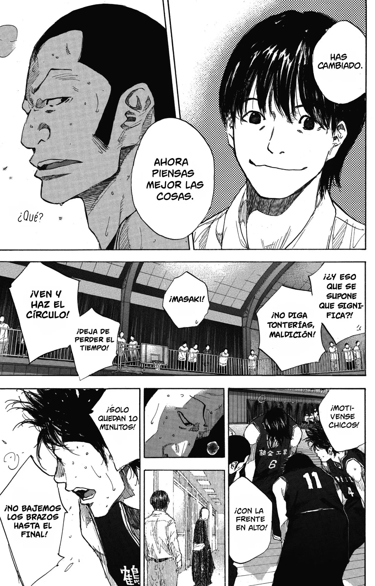 Ahiru no Sora capítulo 238, página 6