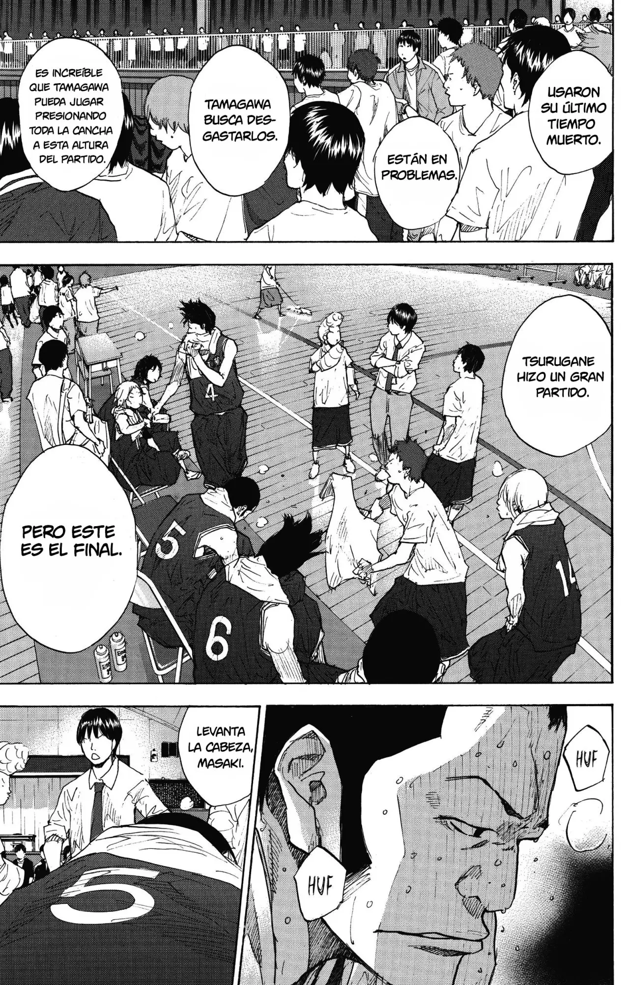 Ahiru no Sora capítulo 239, página 14