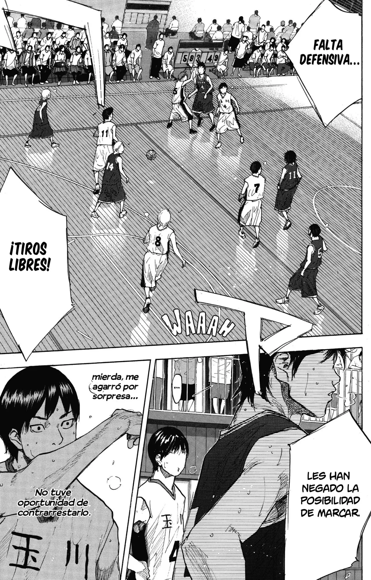 Ahiru no Sora capítulo 240, página 13