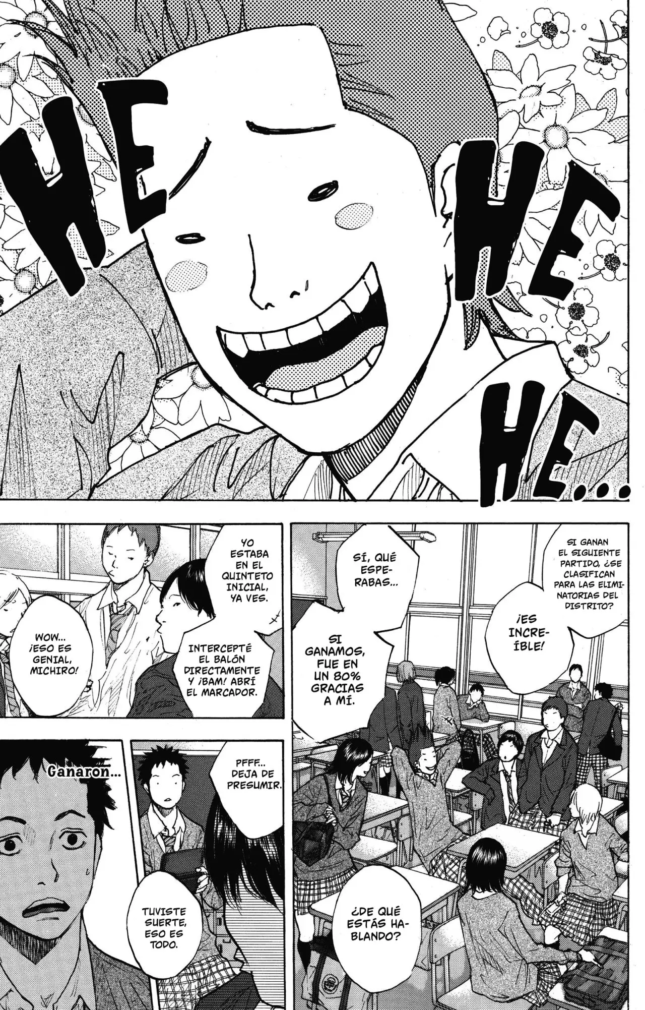 Ahiru no Sora capítulo 243, página 18