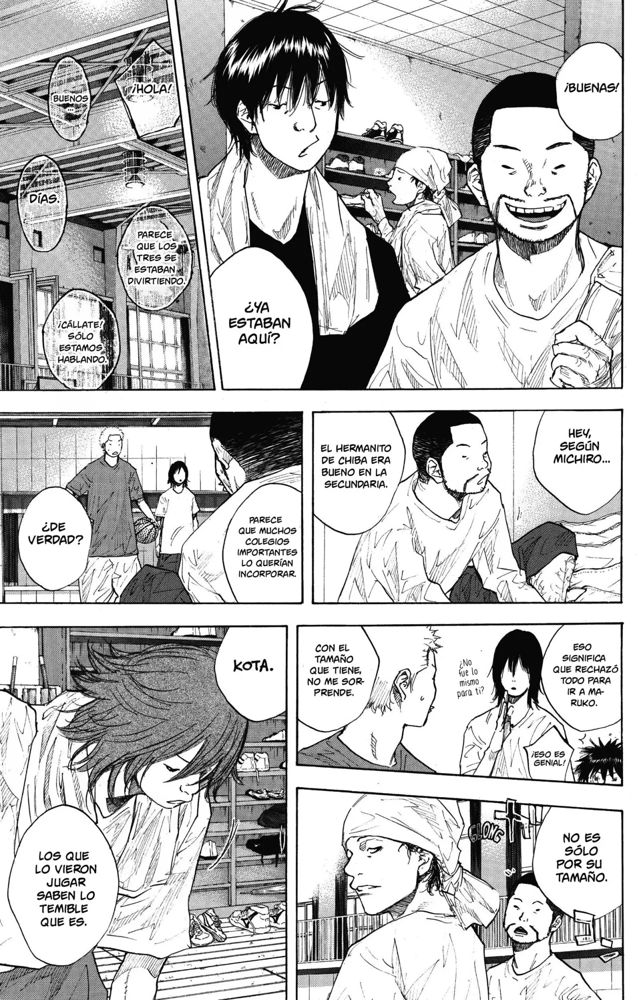 Ahiru no Sora capítulo 244, página 8