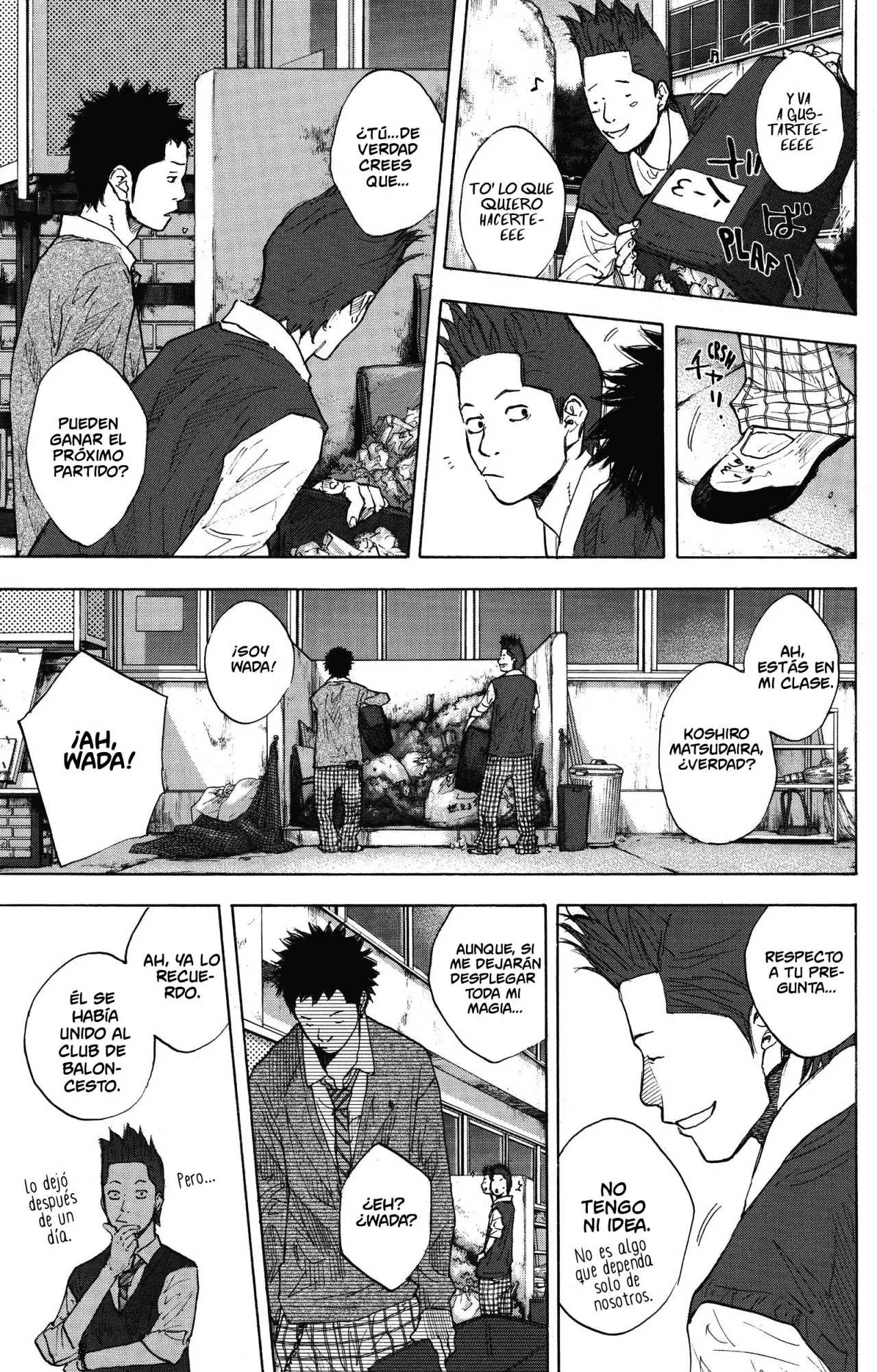 Ahiru no Sora capítulo 244, página 14