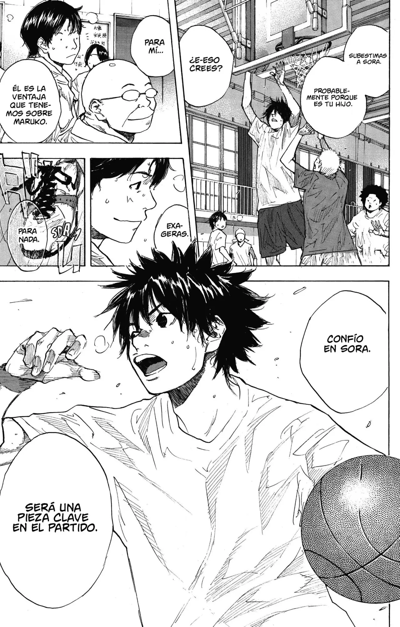 Ahiru no Sora capítulo 245, página 6