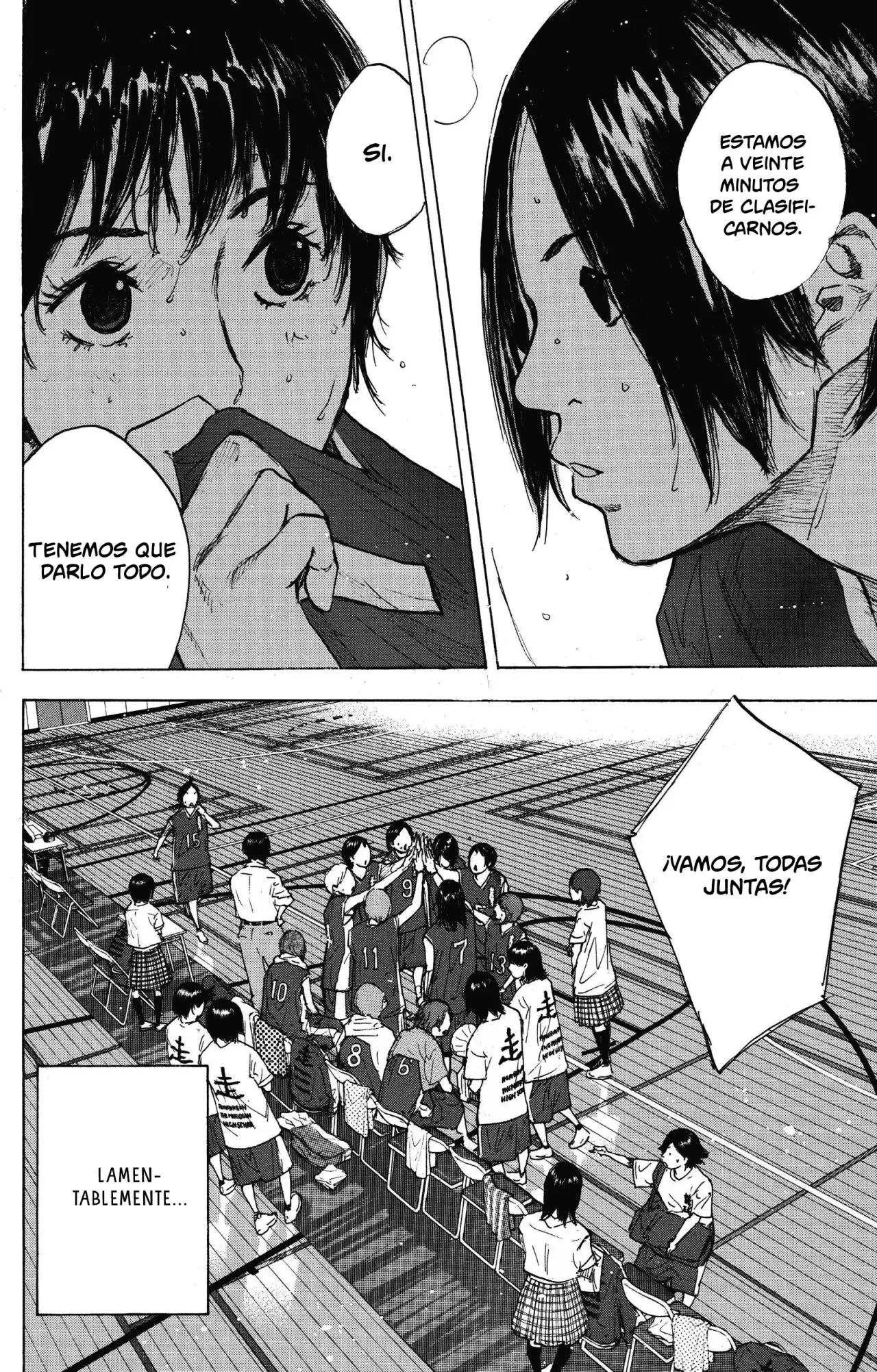 Ahiru no Sora capítulo 246.5, página 30