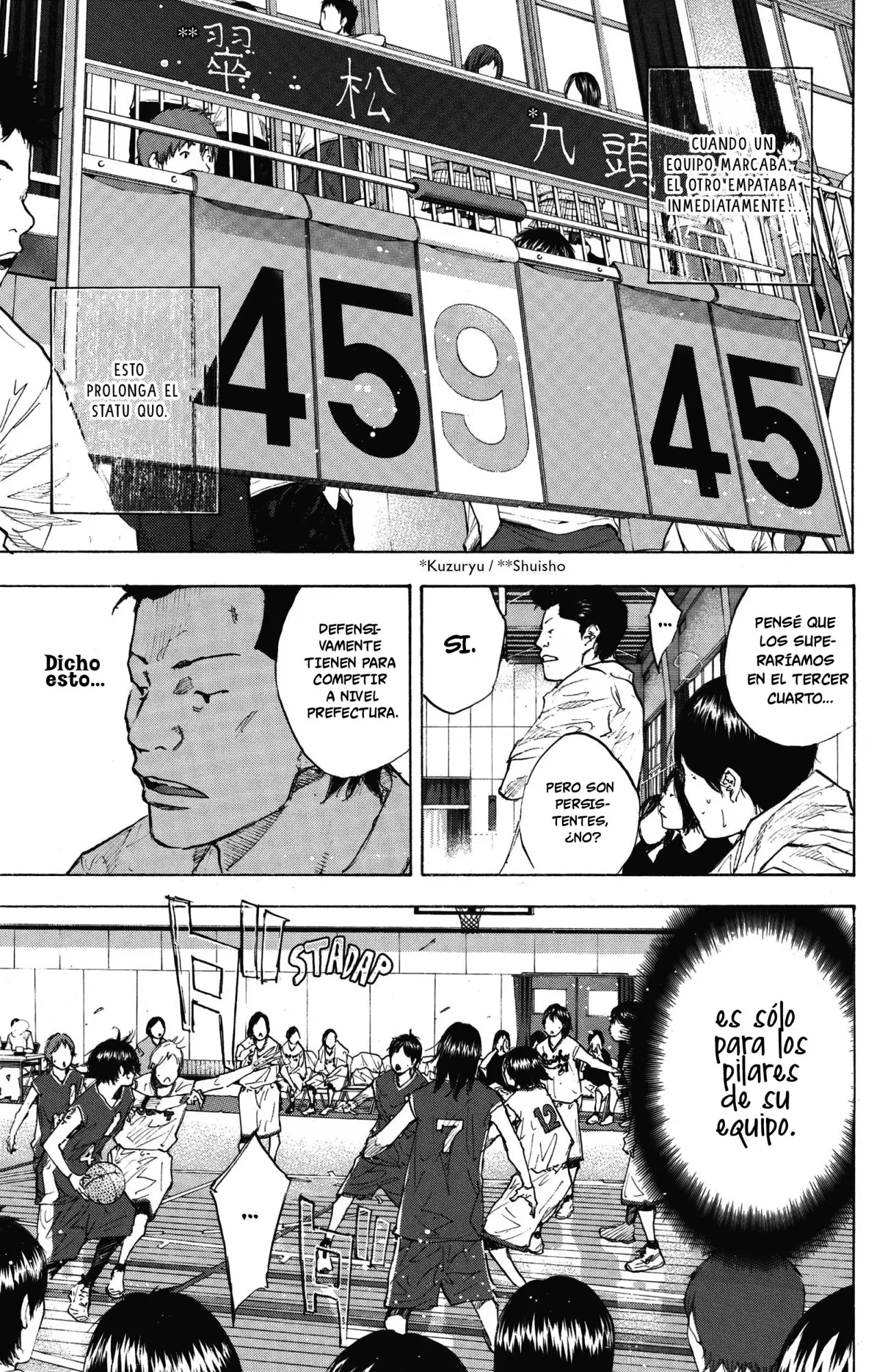 Ahiru no Sora capítulo 246.5, página 41
