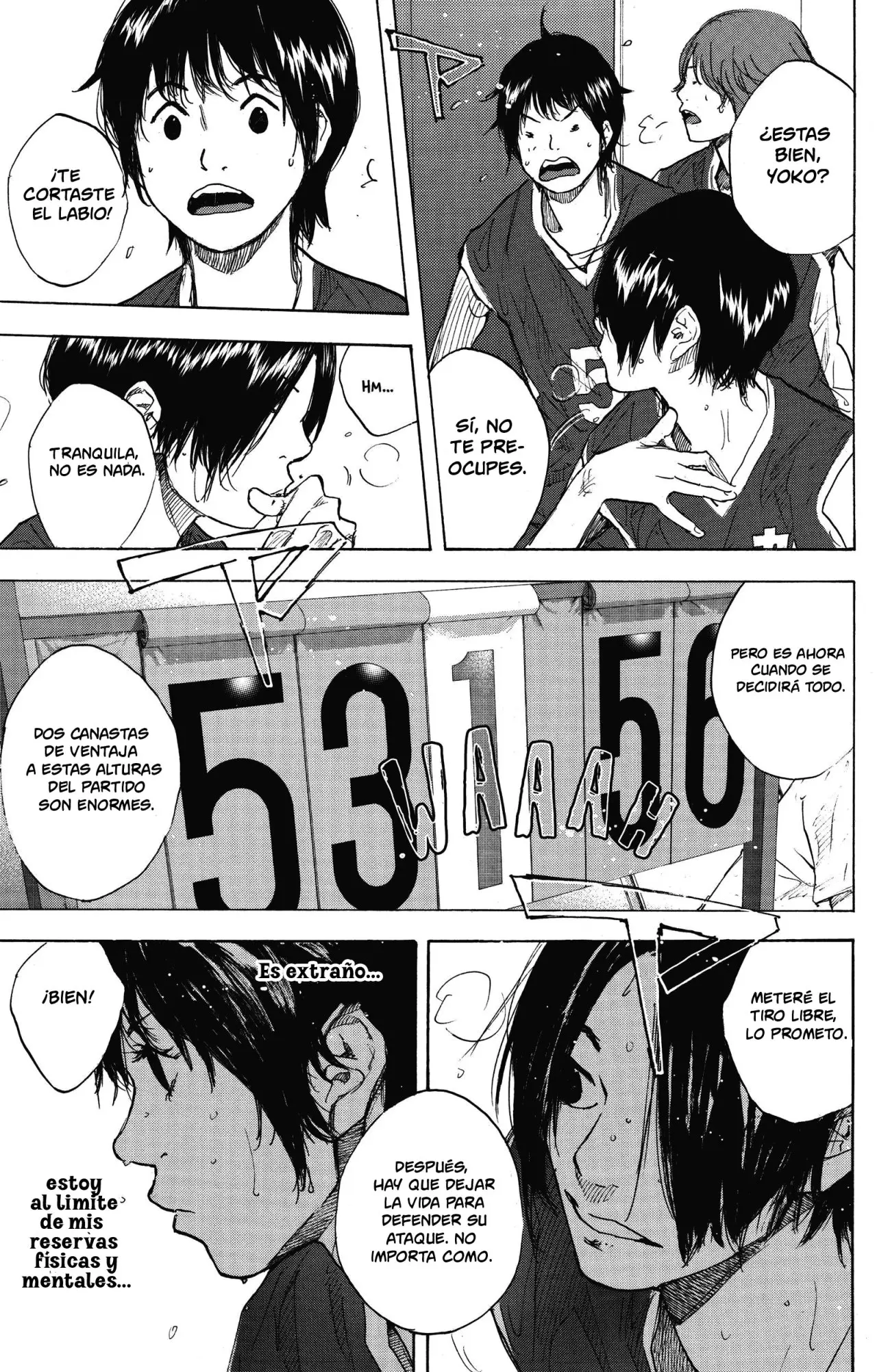 Ahiru no Sora capítulo 246.5, página 59