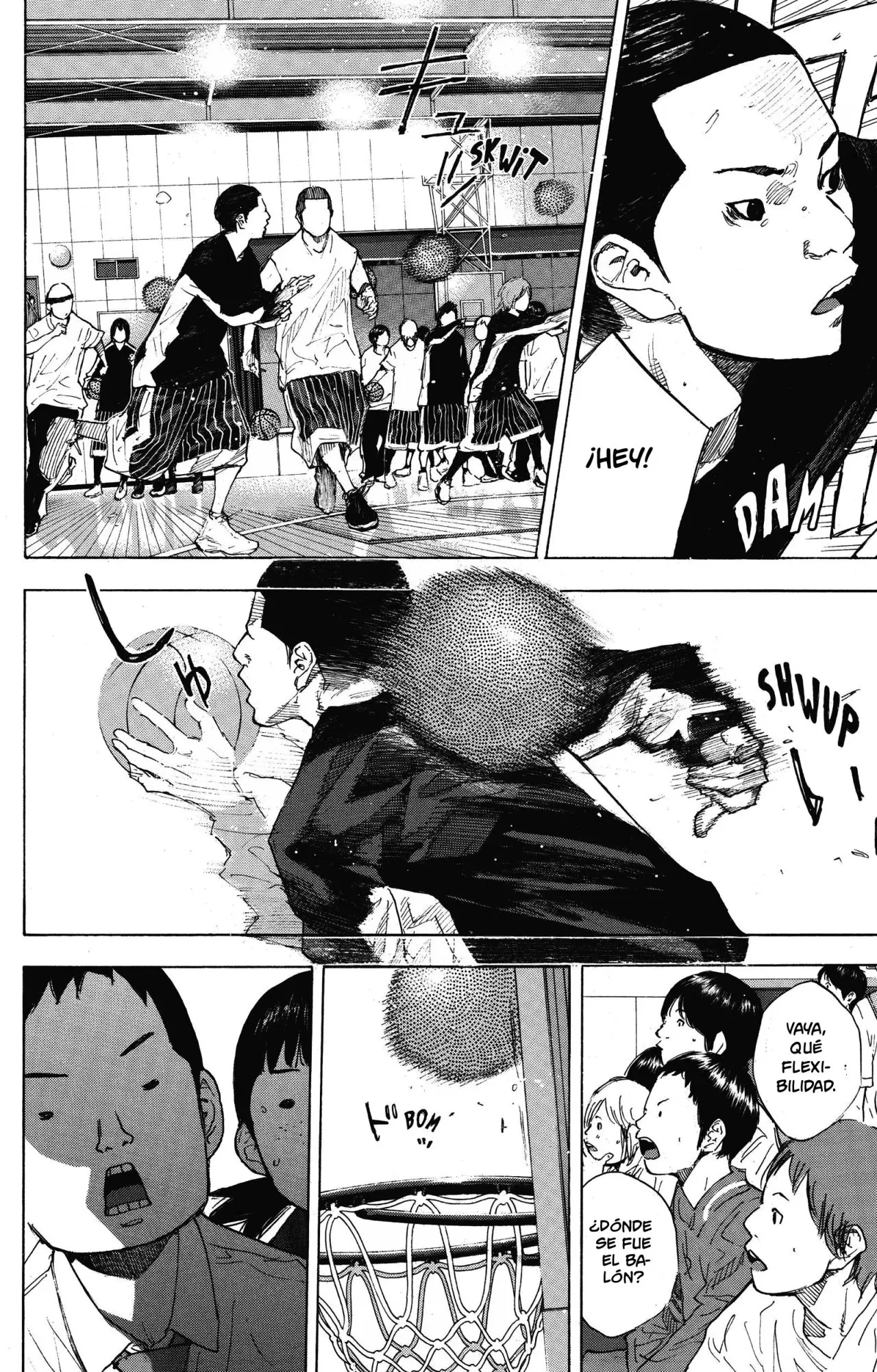 Ahiru no Sora capítulo 246.5, página 124