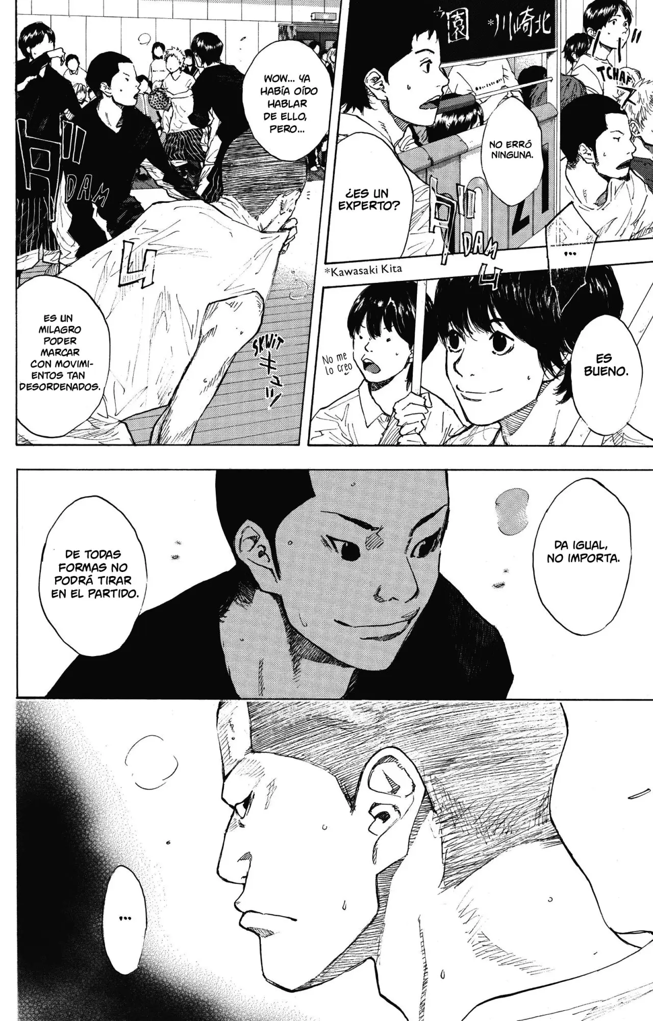 Ahiru no Sora capítulo 246.5, página 128