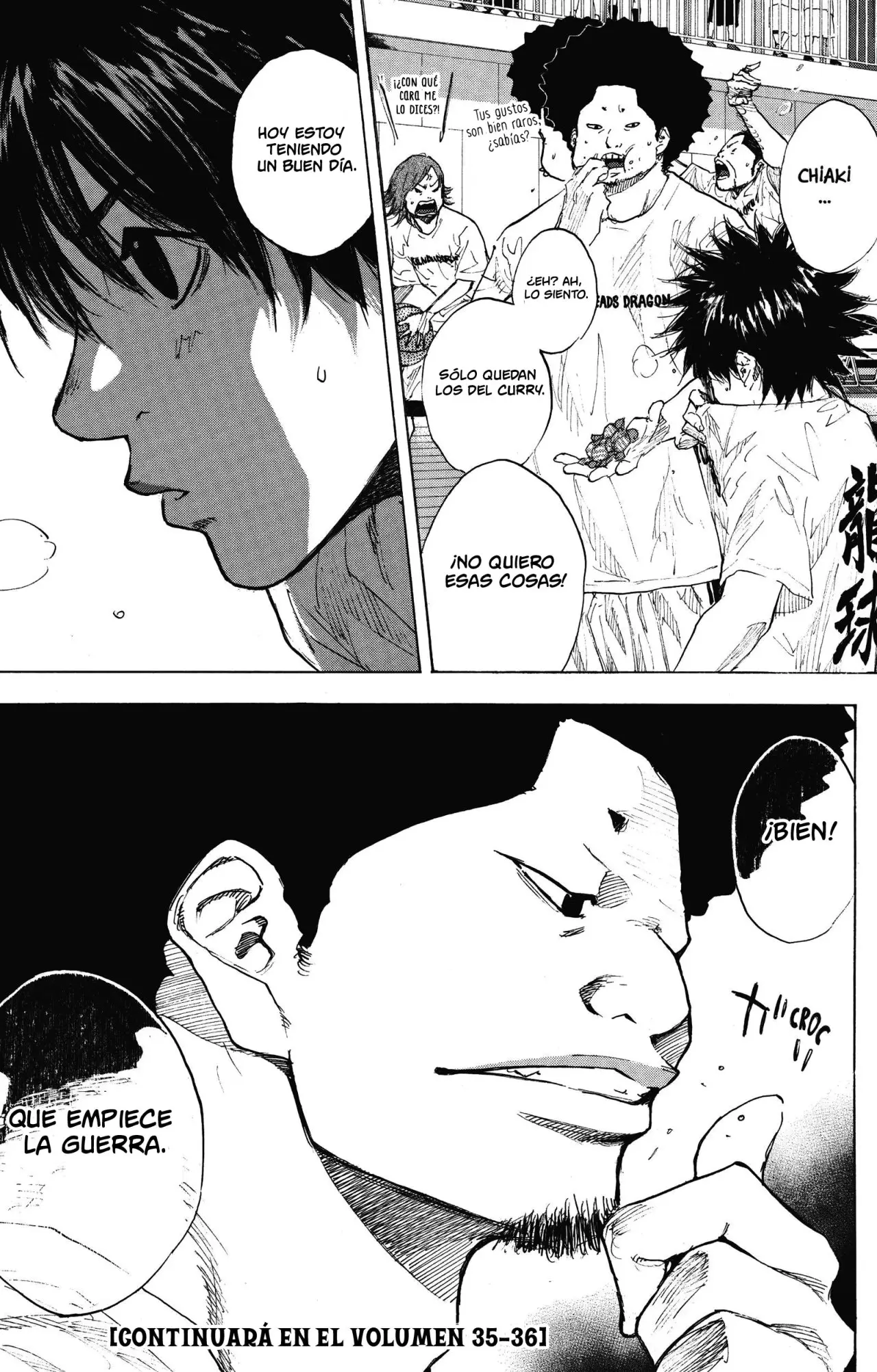 Ahiru no Sora capítulo 246.5, página 129