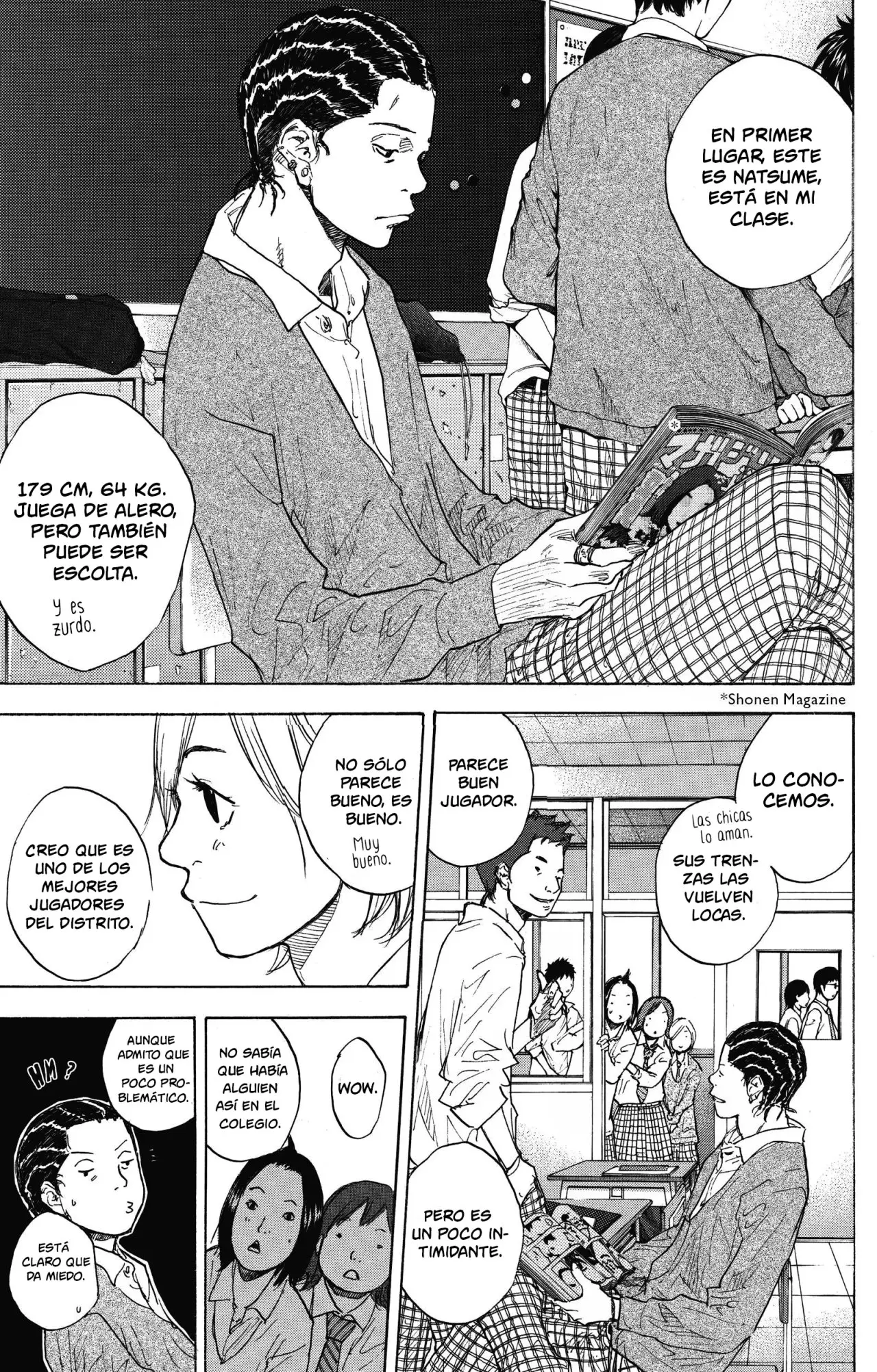 Ahiru no Sora capítulo 246, página 5