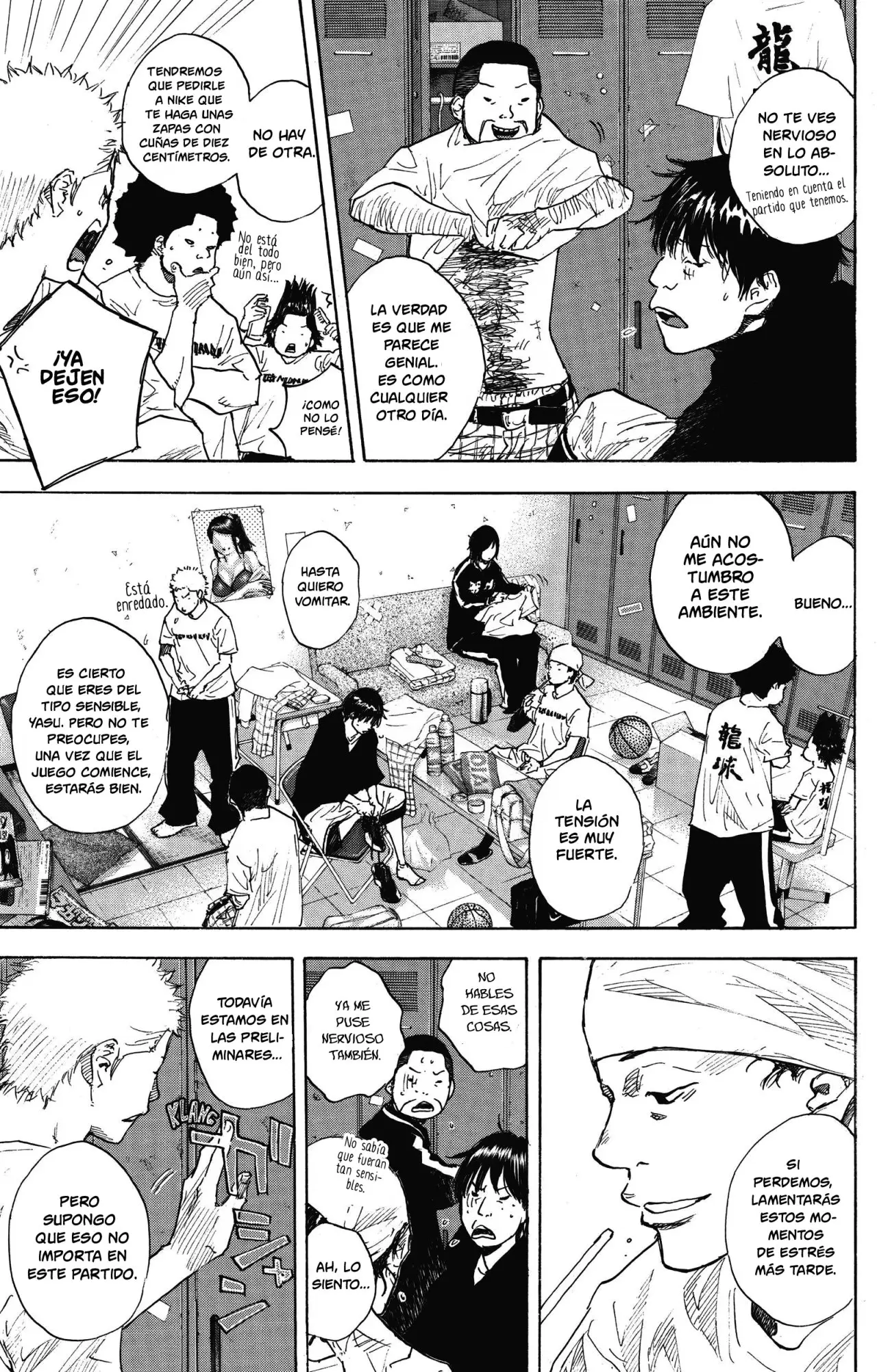Ahiru no Sora capítulo 246, página 38