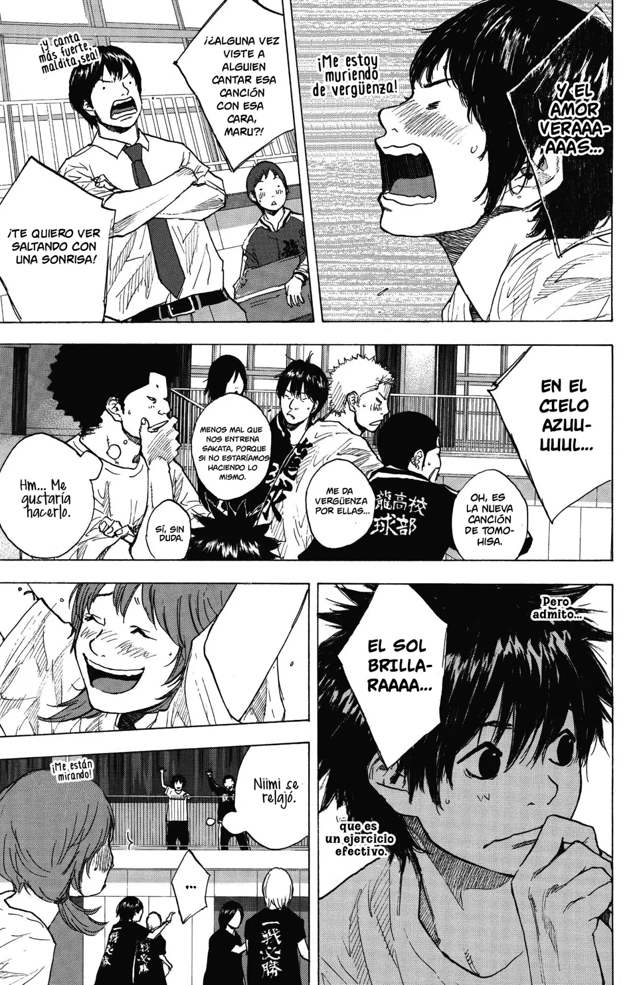 Ahiru no Sora capítulo 246, página 56