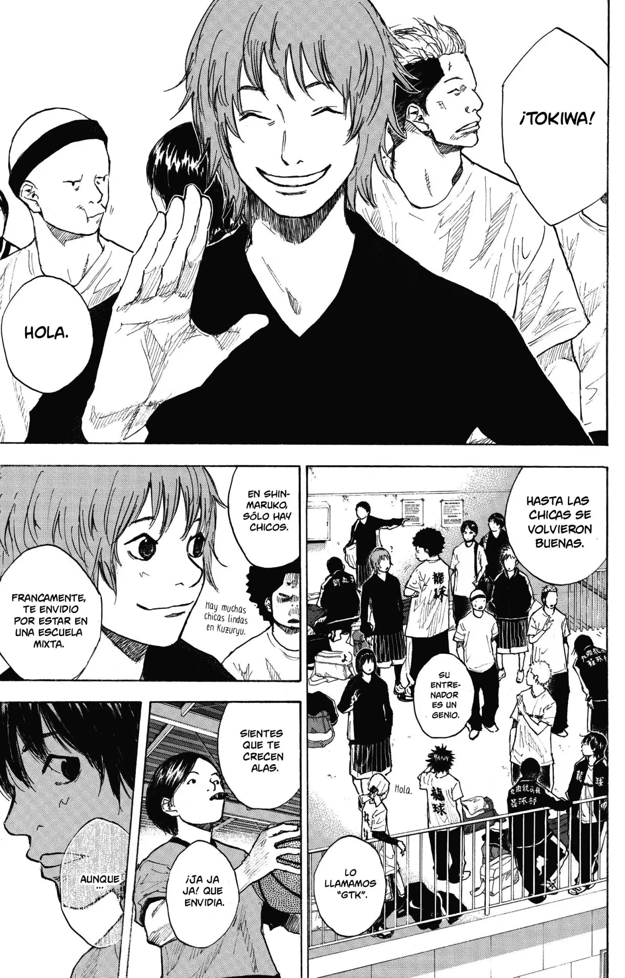 Ahiru no Sora capítulo 246, página 60