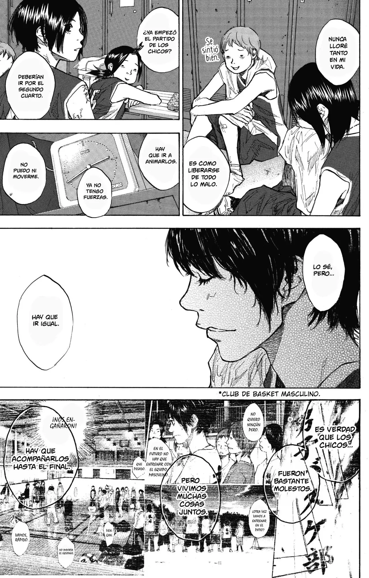 Ahiru no Sora capítulo 247.5, página 2