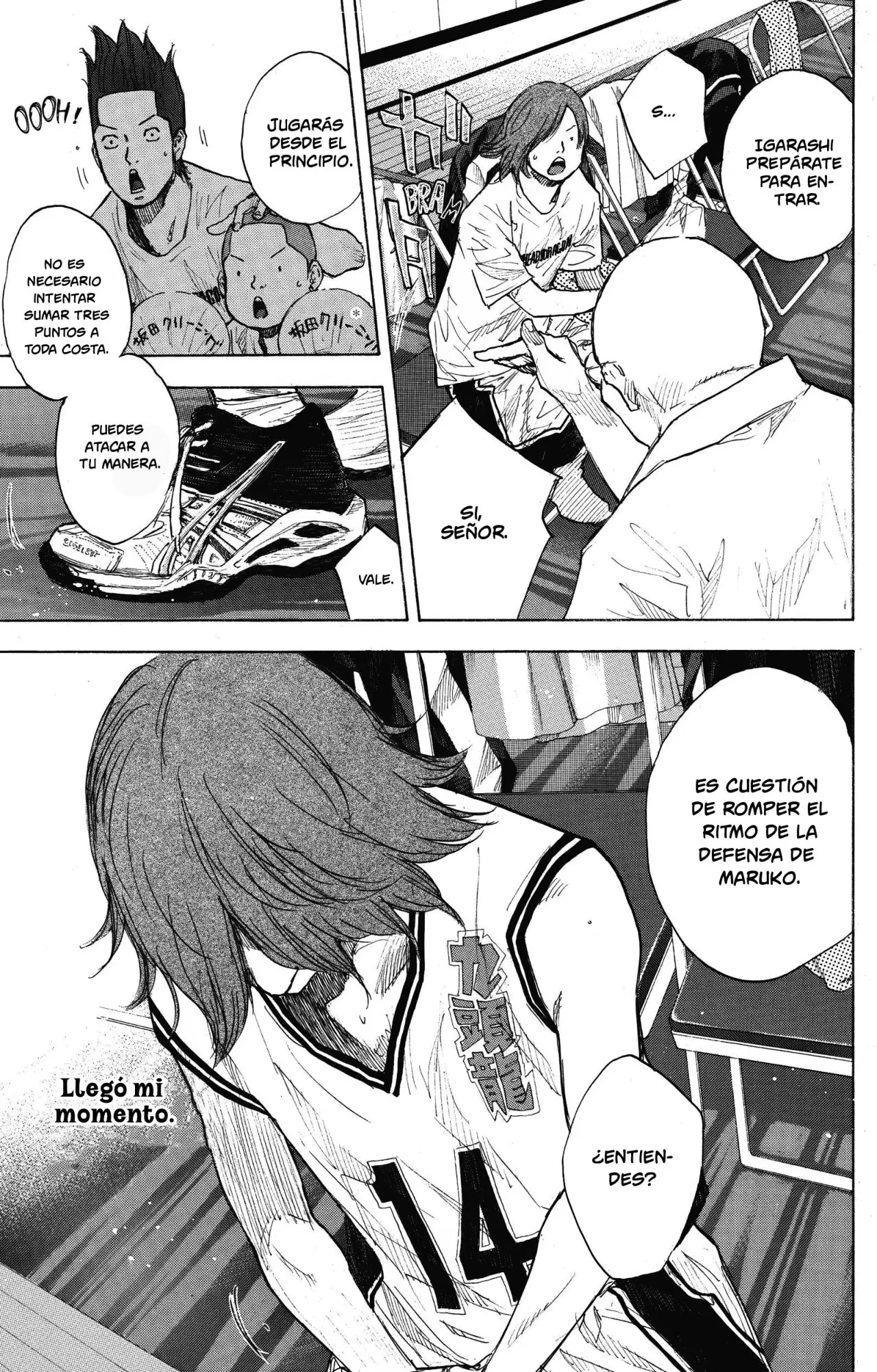 Ahiru no Sora capítulo 247.5, página 70
