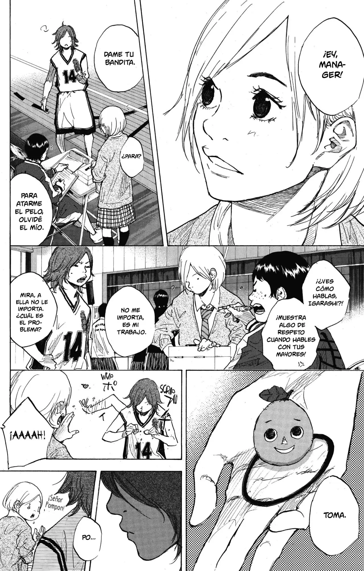 Ahiru no Sora capítulo 247.5, página 76