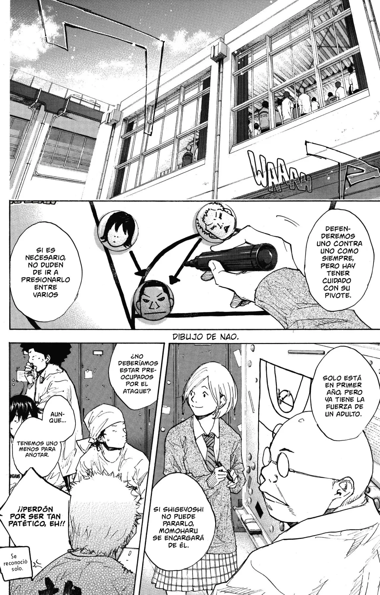 Ahiru no Sora capítulo 247, página 8