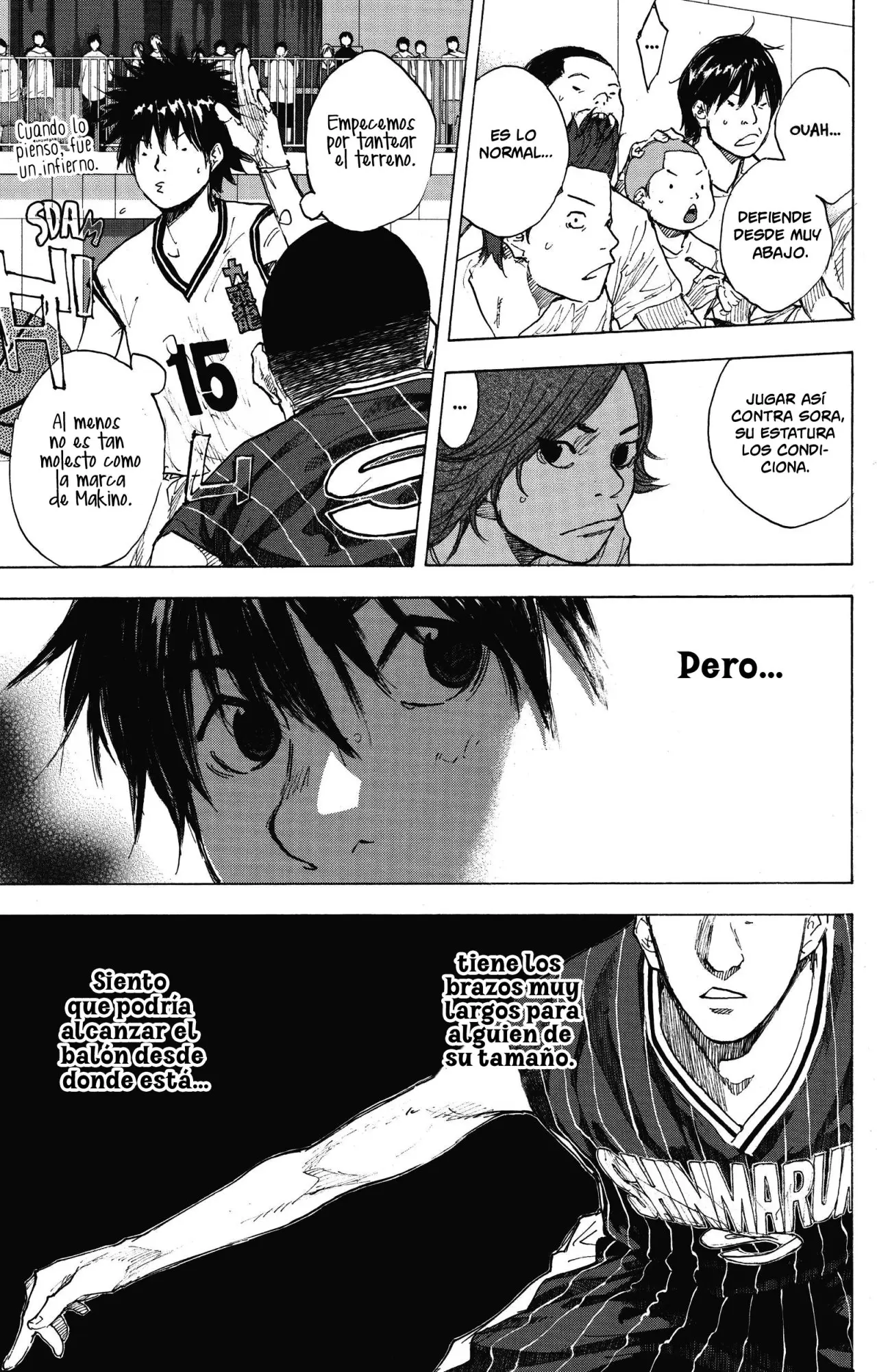 Ahiru no Sora capítulo 247, página 40