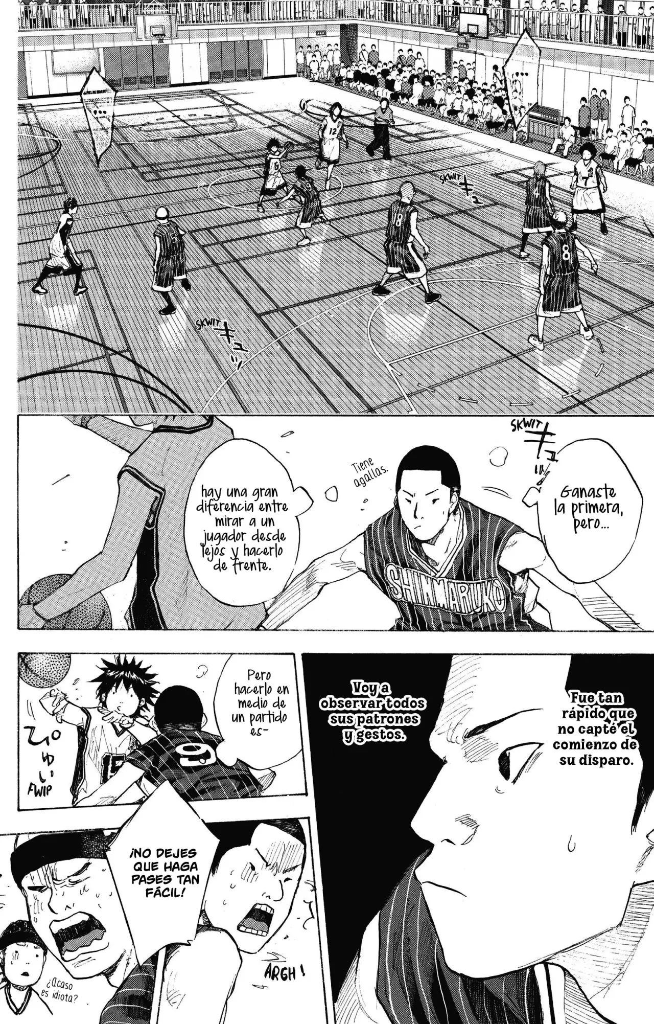 Ahiru no Sora capítulo 247, página 58