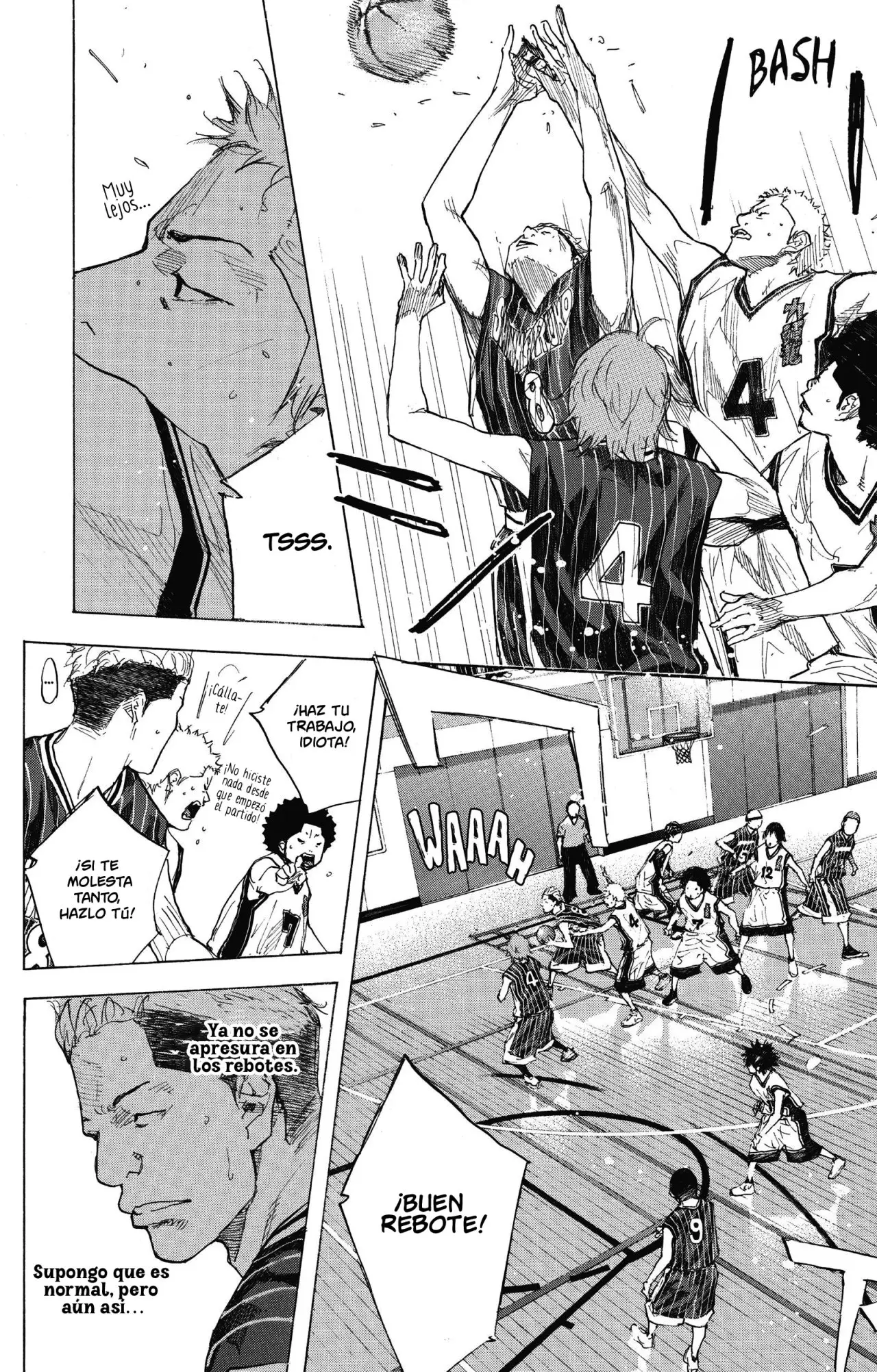 Ahiru no Sora capítulo 247, página 64