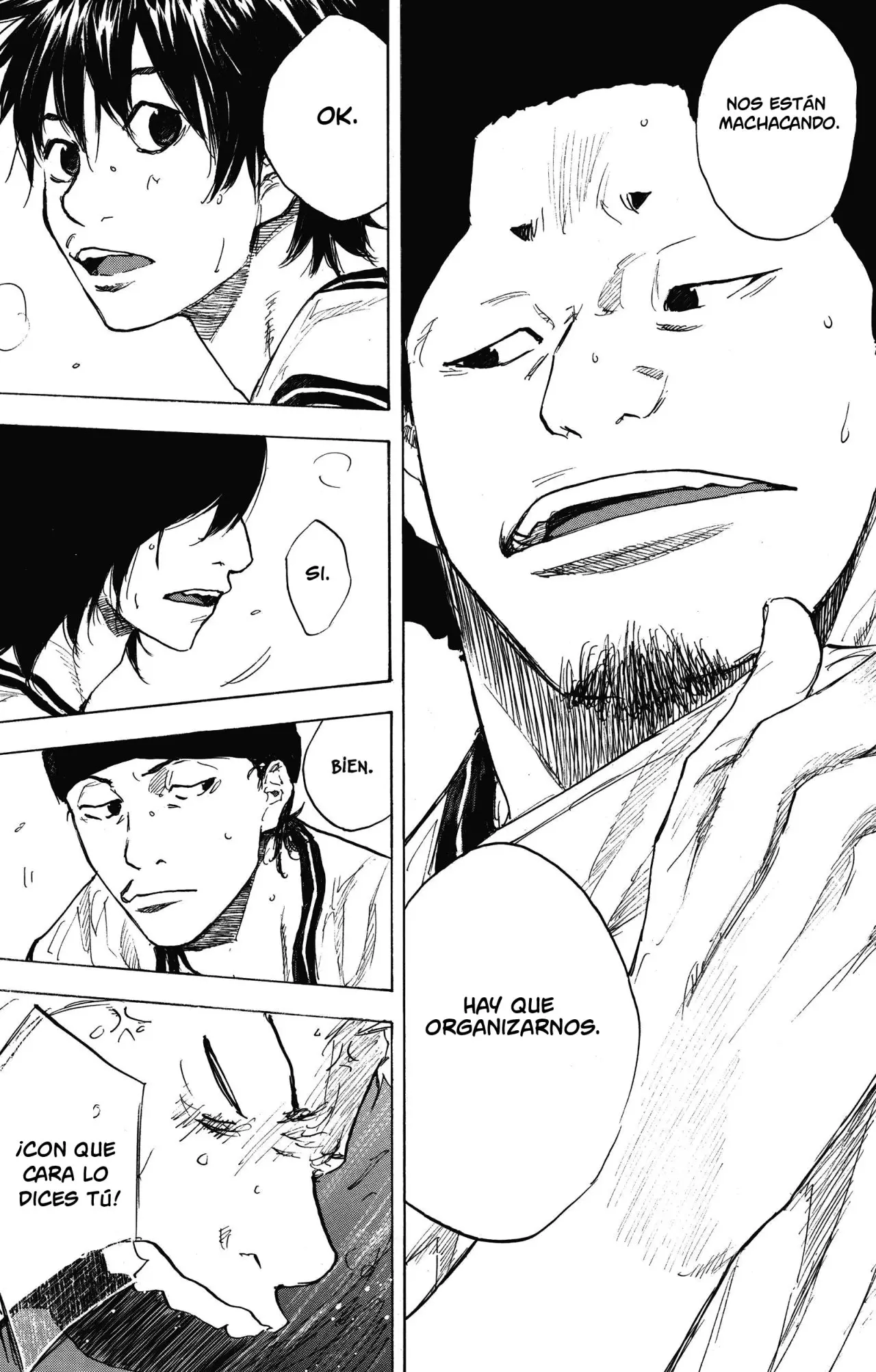 Ahiru no Sora capítulo 247, página 74