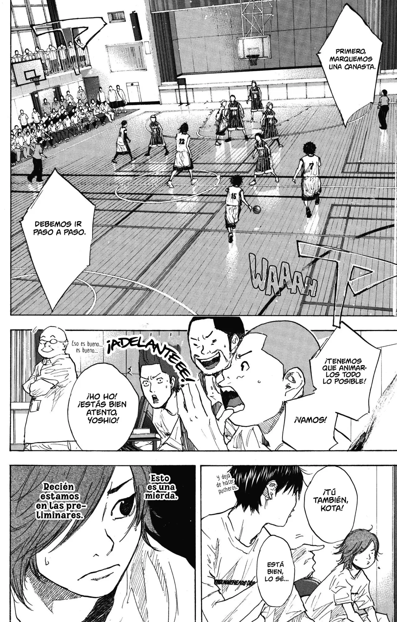 Ahiru no Sora capítulo 247, página 75