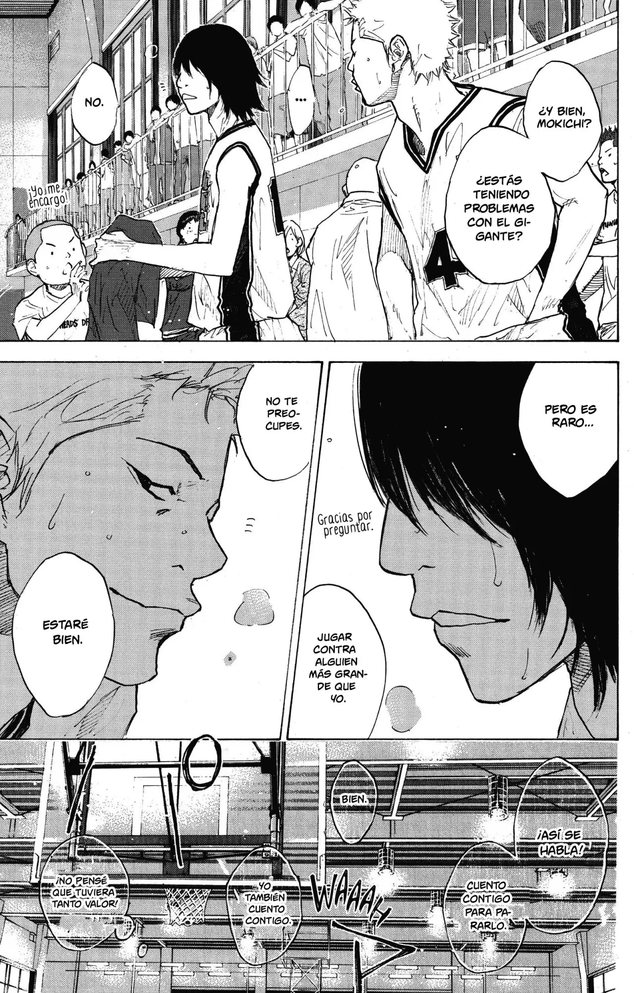 Ahiru no Sora capítulo 247, página 90