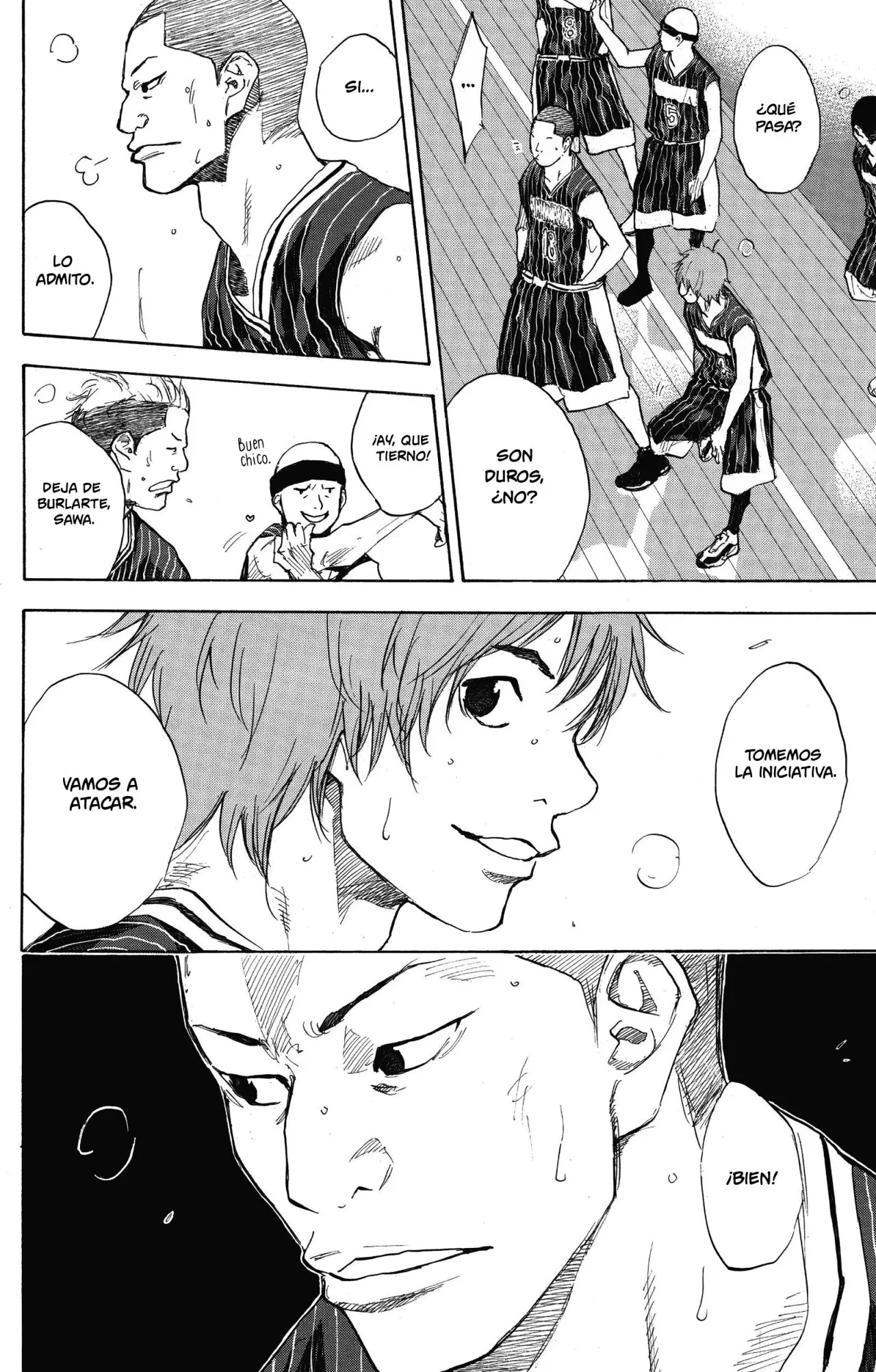 Ahiru no Sora capítulo 247, página 91