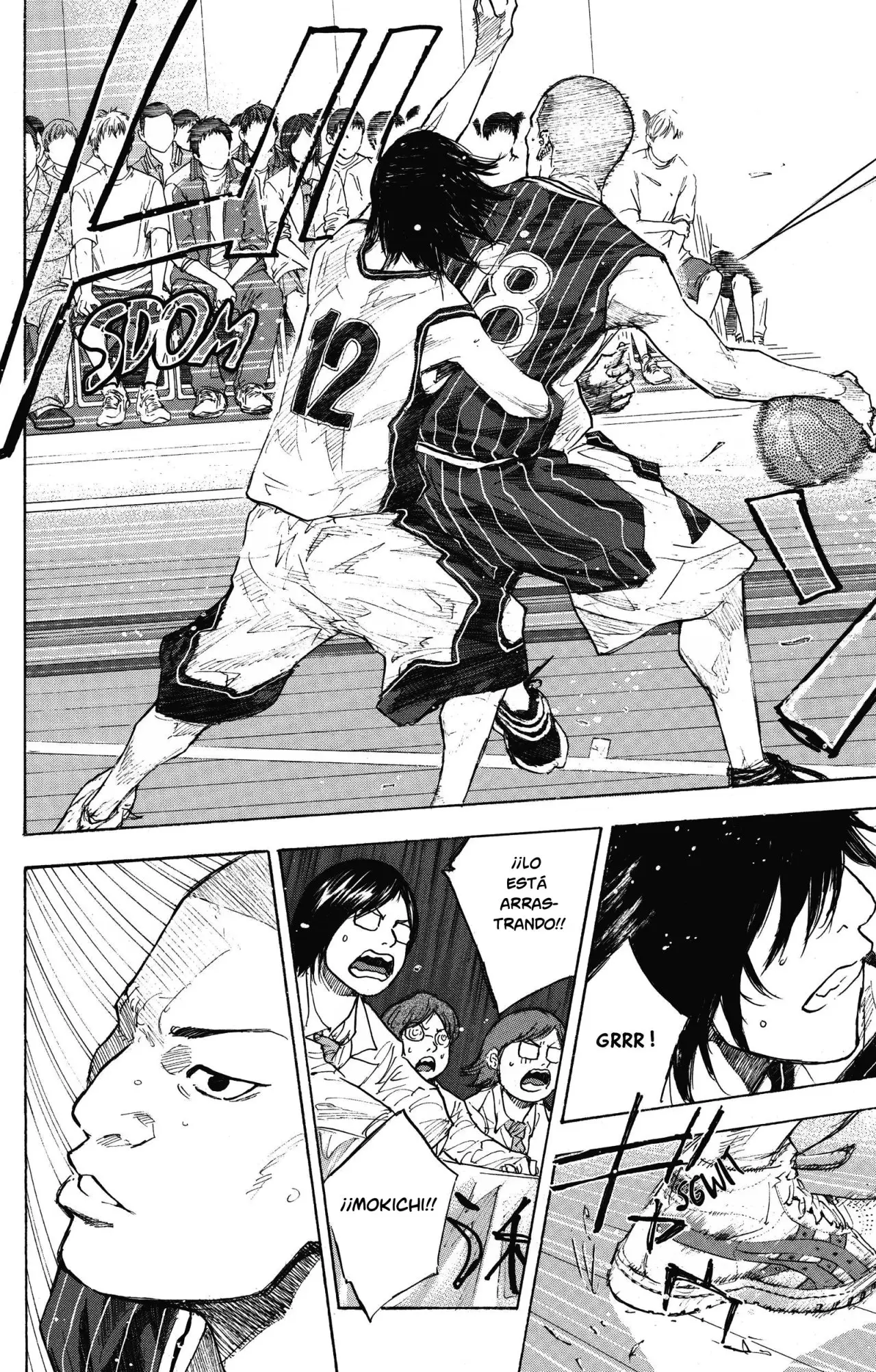Ahiru no Sora capítulo 247, página 93