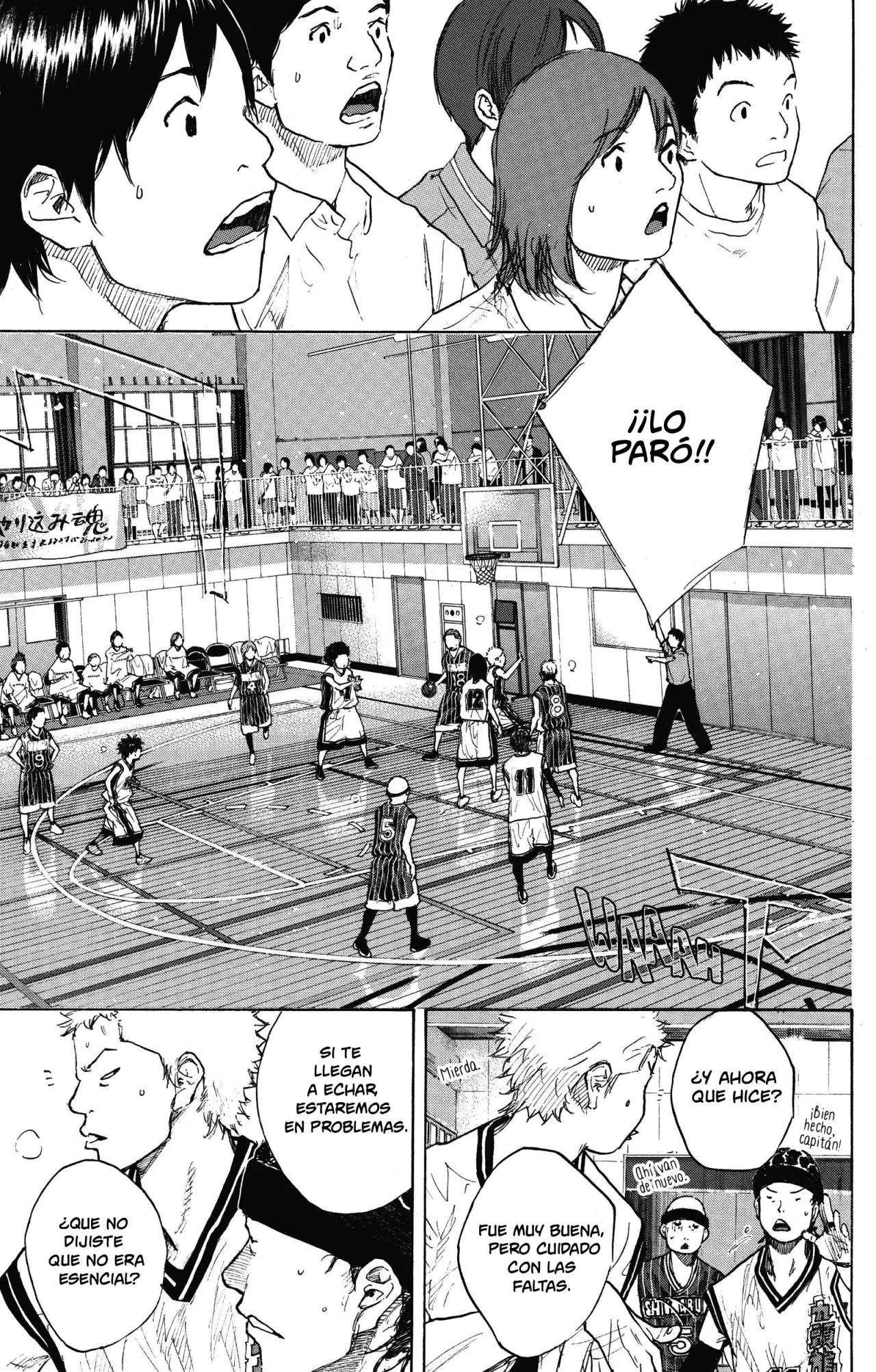Ahiru no Sora capítulo 247, página 96