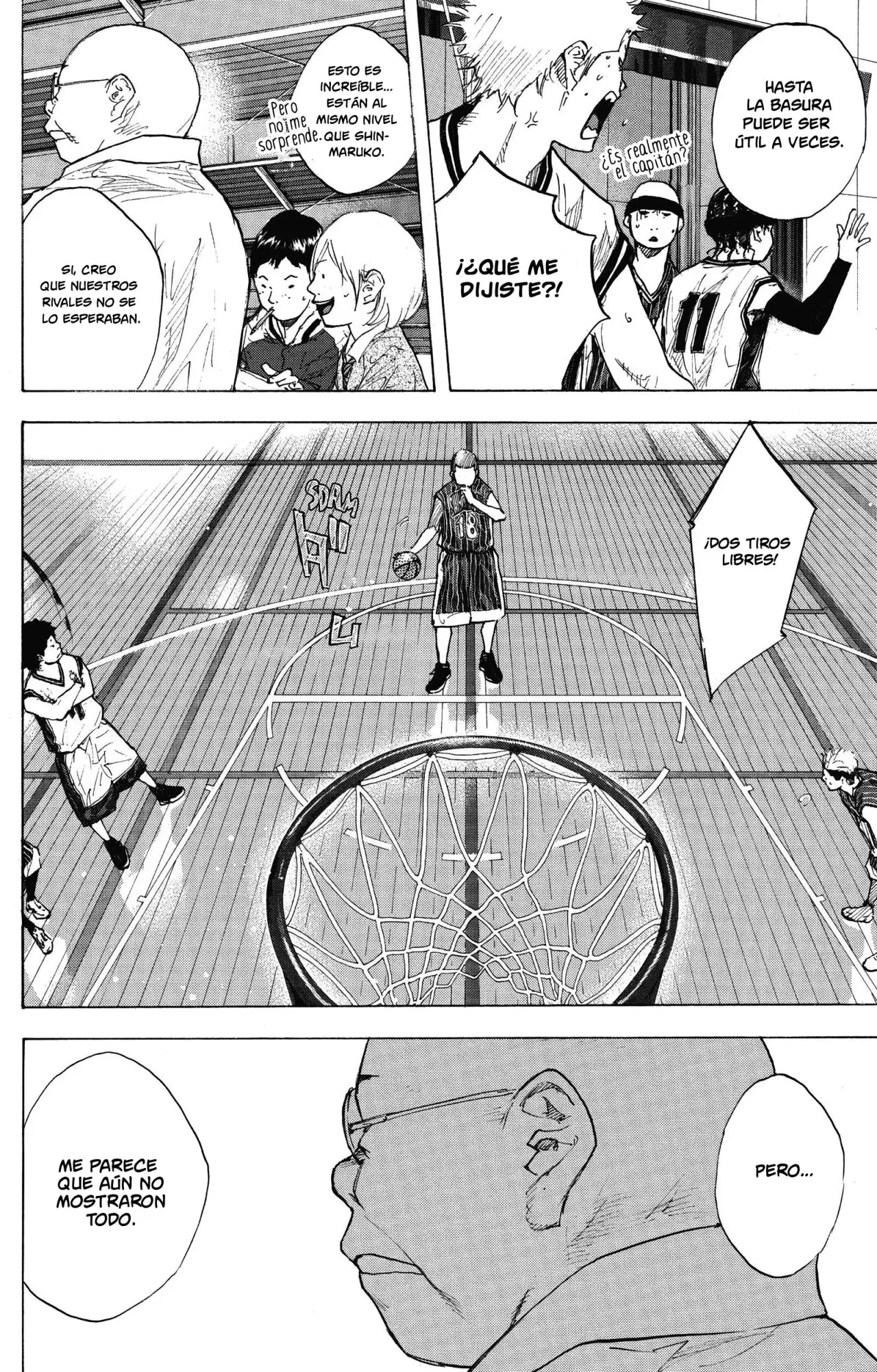 Ahiru no Sora capítulo 247, página 97