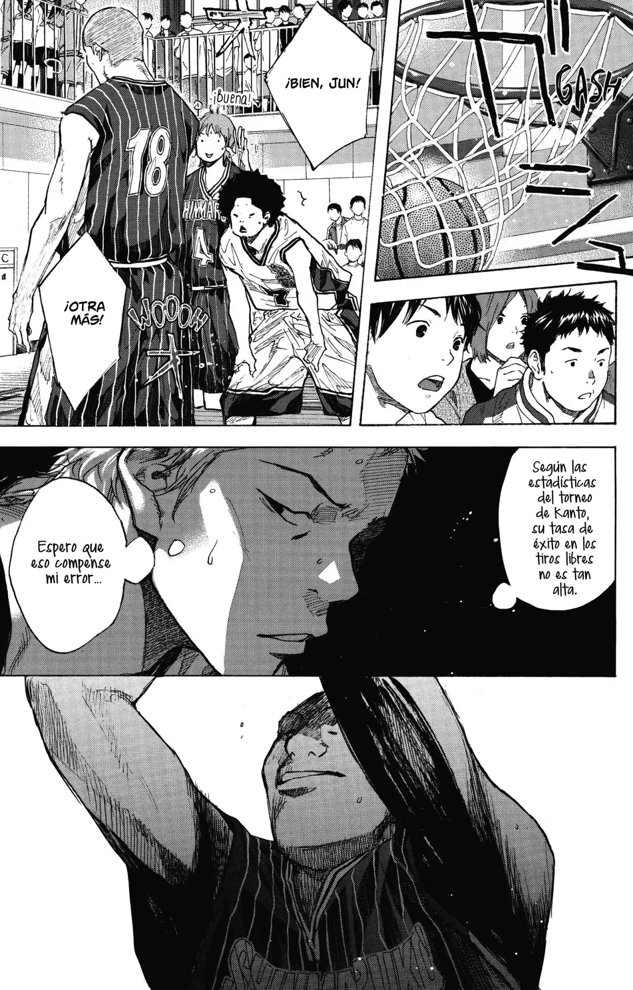 Ahiru no Sora capítulo 247, página 98