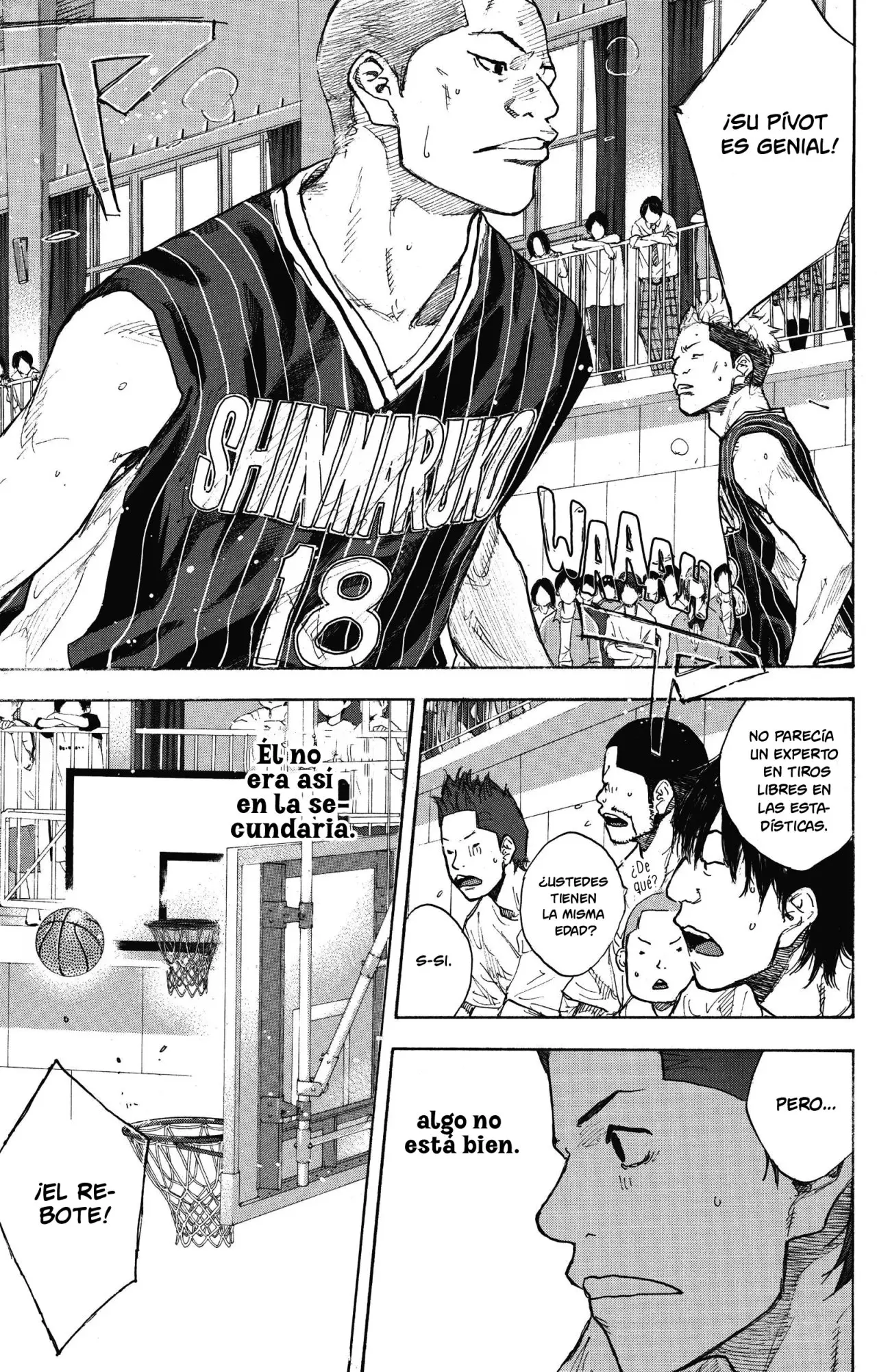 Ahiru no Sora capítulo 247, página 100