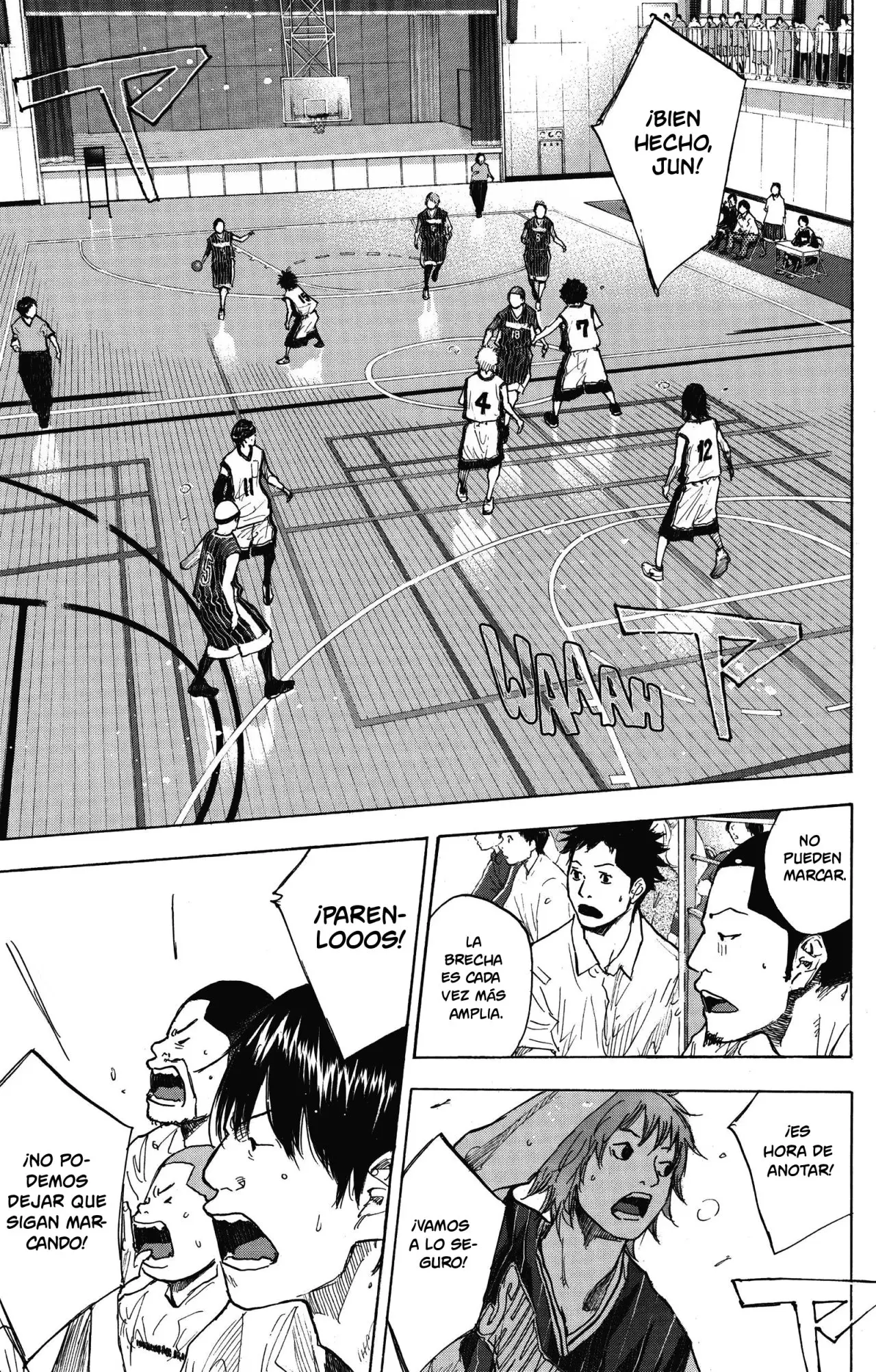 Ahiru no Sora capítulo 247, página 102