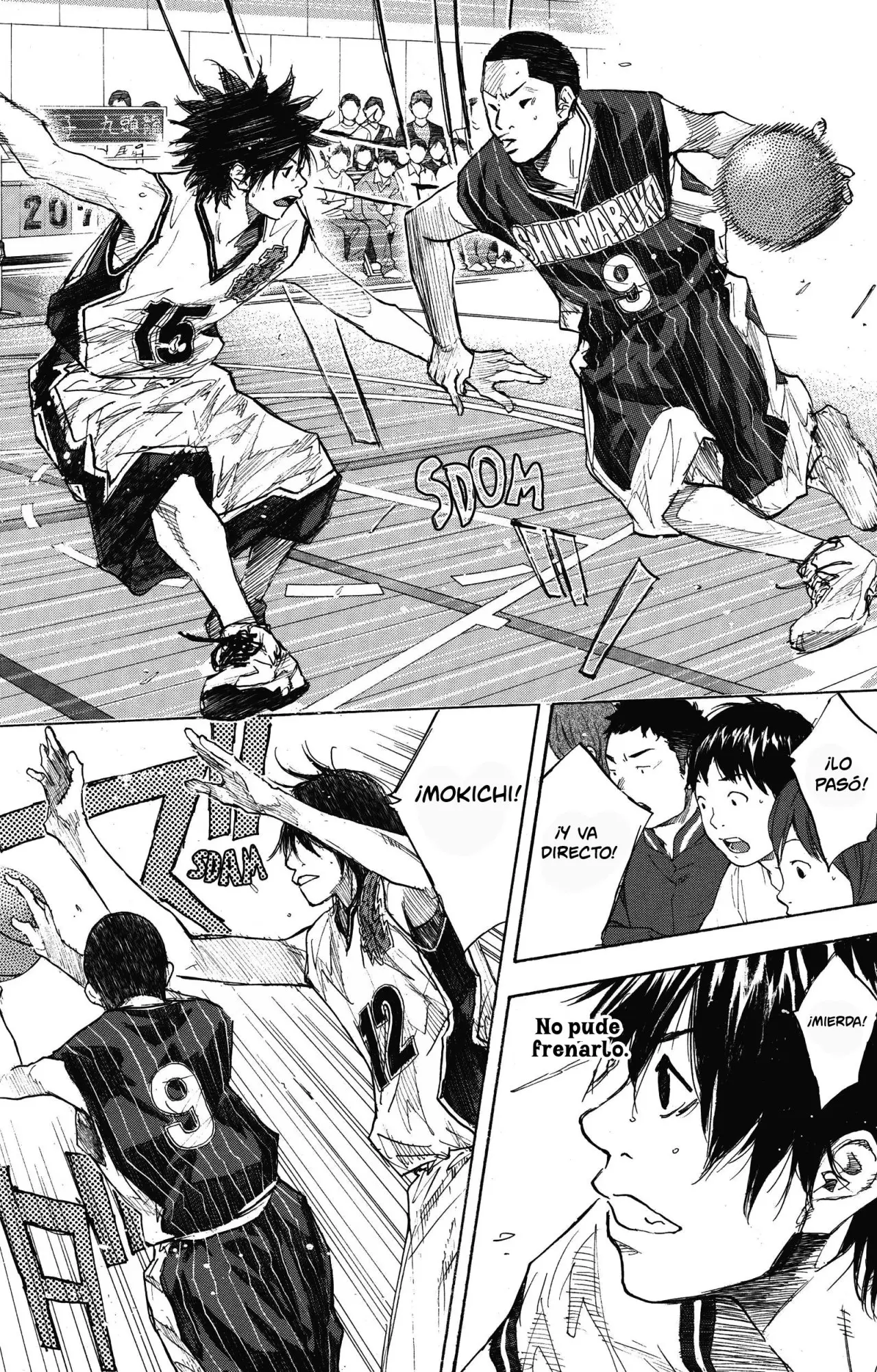 Ahiru no Sora capítulo 247, página 103
